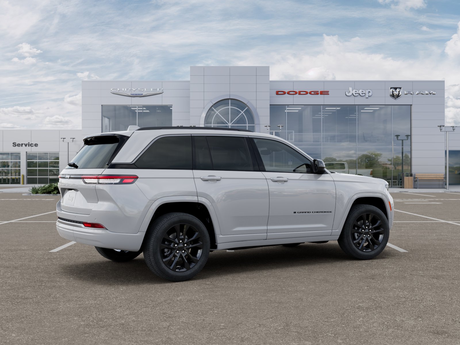 New 2026 Bright White Clear-Coat Exterior Paint Jeep Limited Reserve image 30