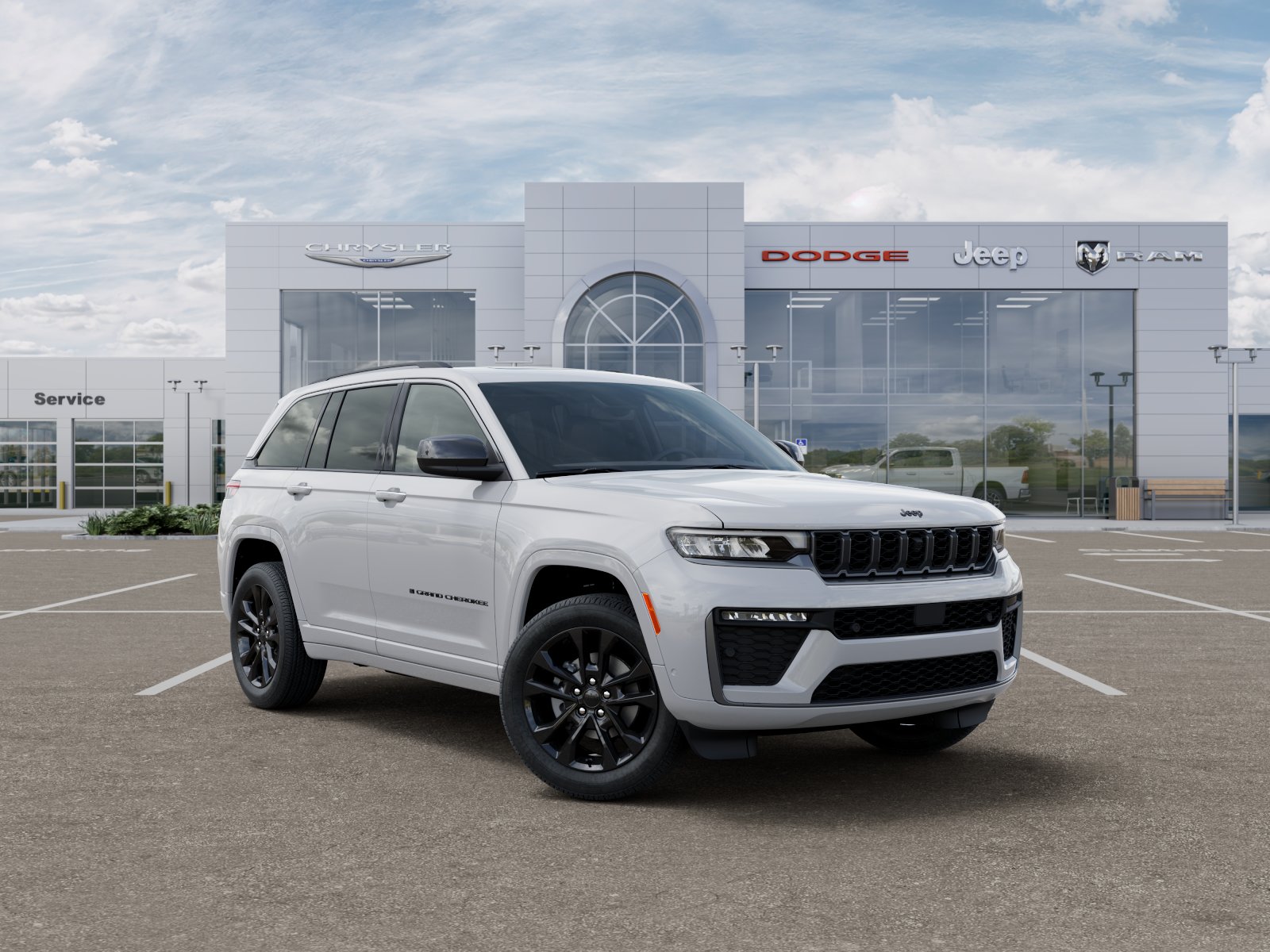 New 2026 Bright White Clear-Coat Exterior Paint Jeep Limited Reserve image 31