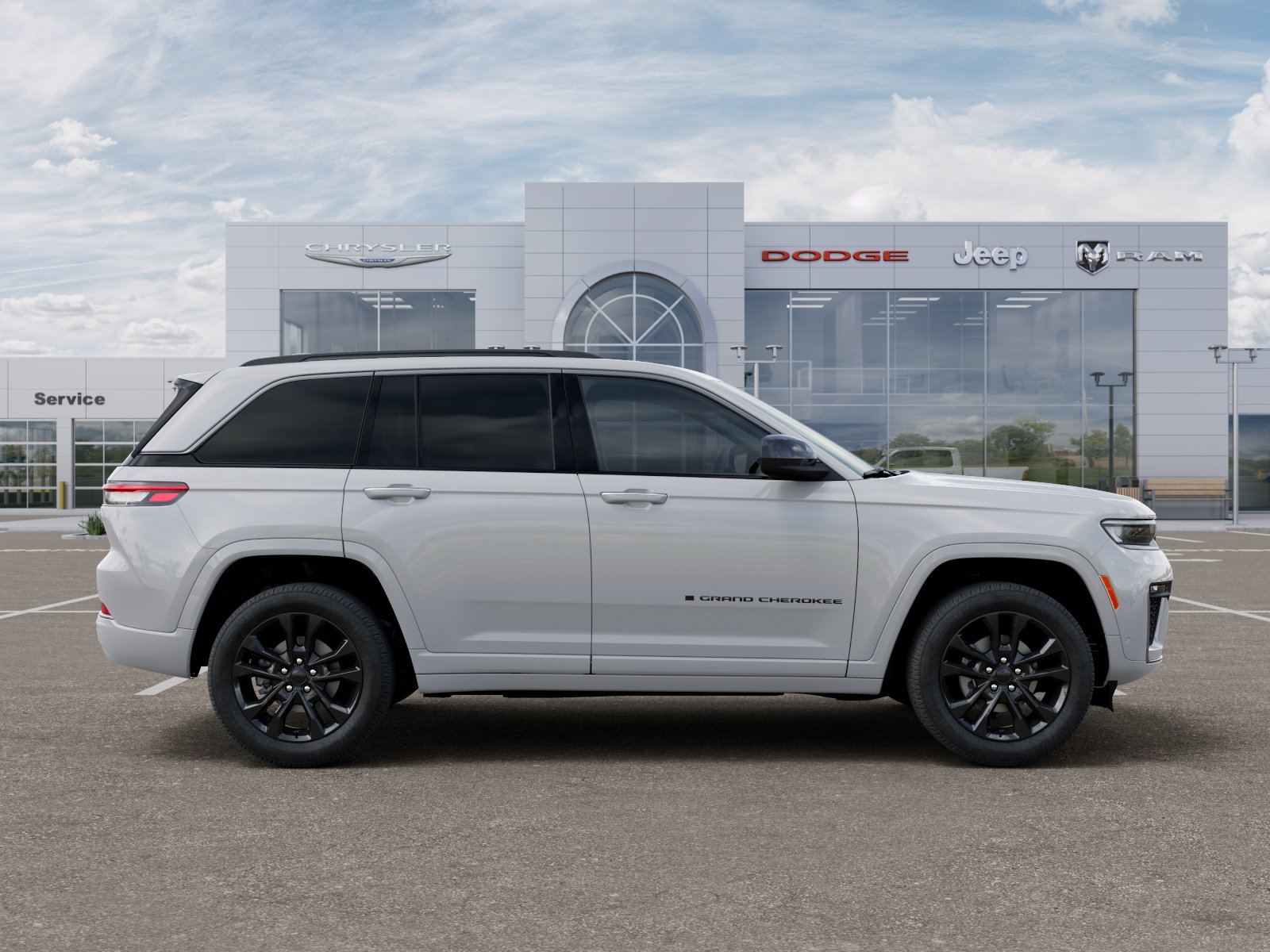 New 2026 Bright White Clear-Coat Exterior Paint Jeep Limited Reserve image 47