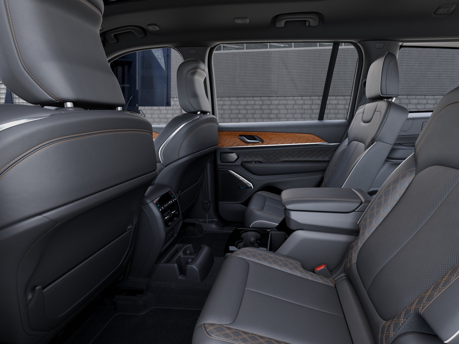 New 2026 Diamond Black Crystal Pearl-Coat Exterior Paint Jeep Summit image 23
