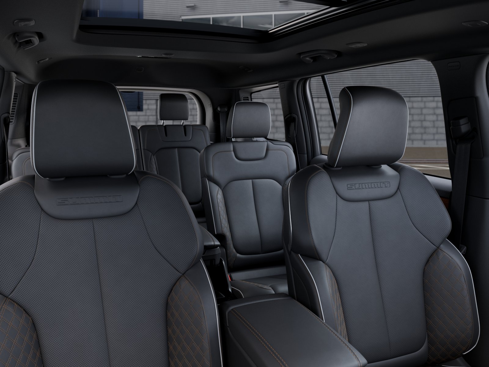 New 2026 Diamond Black Crystal Pearl-Coat Exterior Paint Jeep Summit image 26