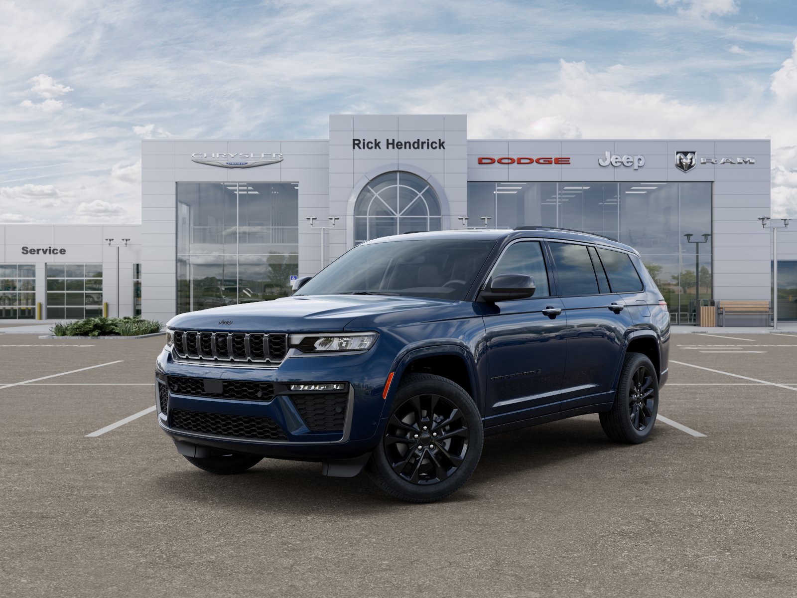 New 2026 Fathom Blue Pearl-Coat Exterior Paint Jeep Limited Reserve image 28
