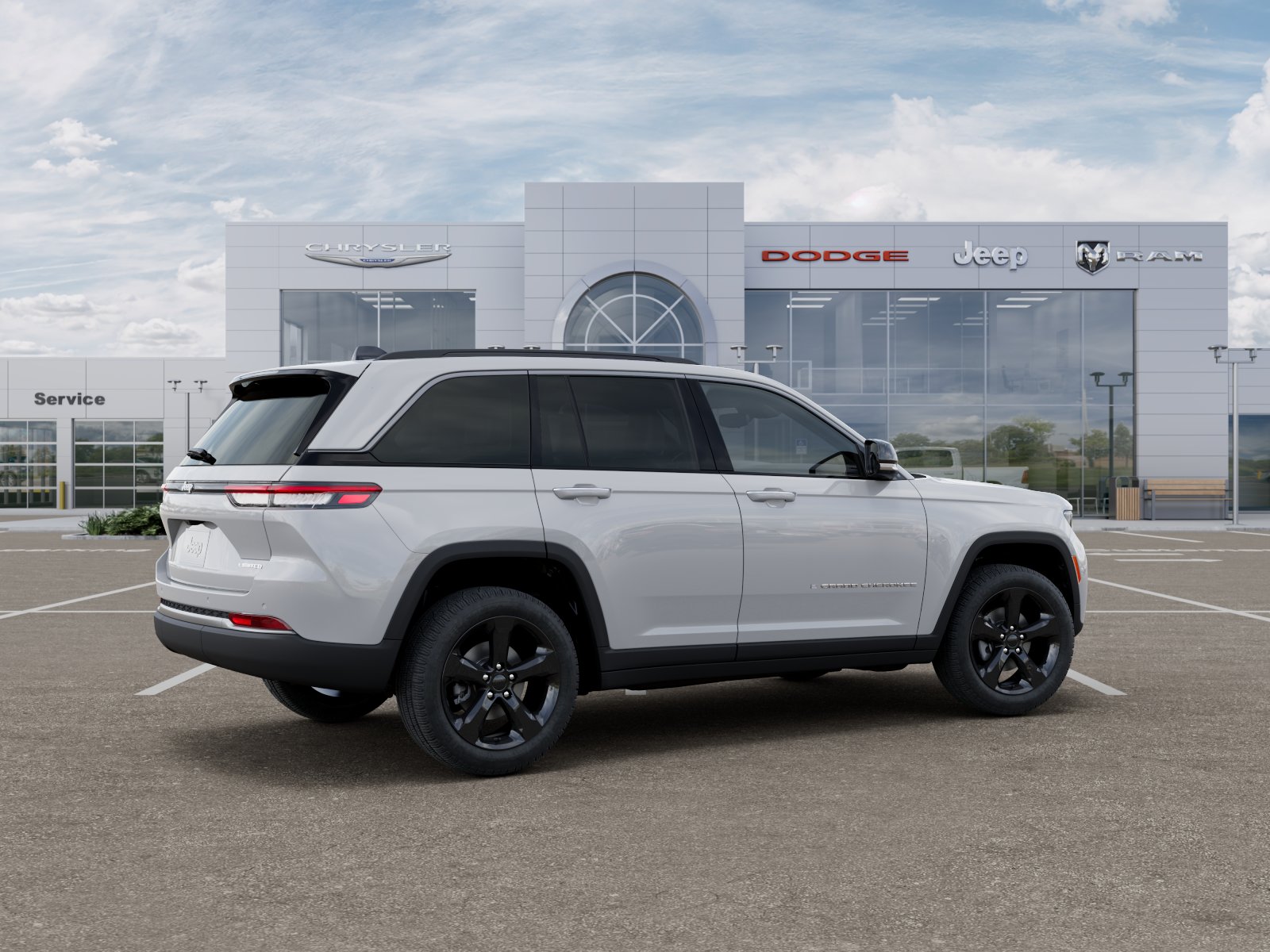 New 2026 Bright White Clear-Coat Exterior Paint Jeep Limited image 75
