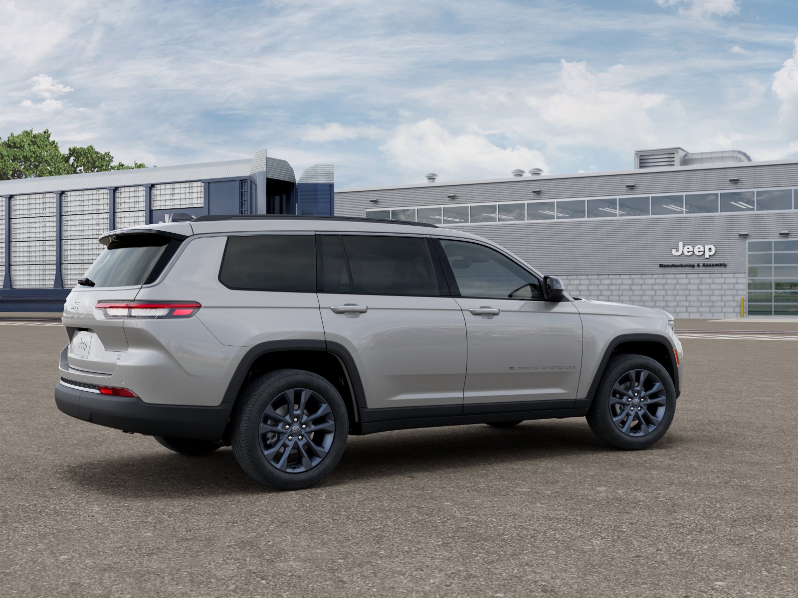 New 2026 Silver Zynith Exterior Paint Jeep 85th Anniversary Edition image 4