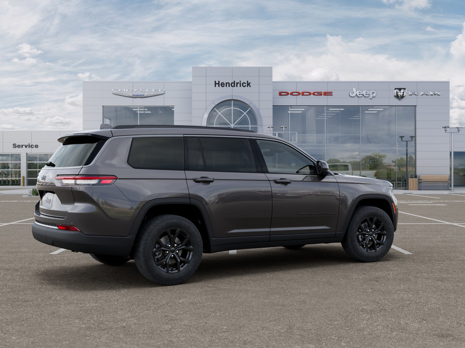 New 2026 Baltic Gray Metallic Clear-Coat Exterior Paint Jeep Laredo image 4