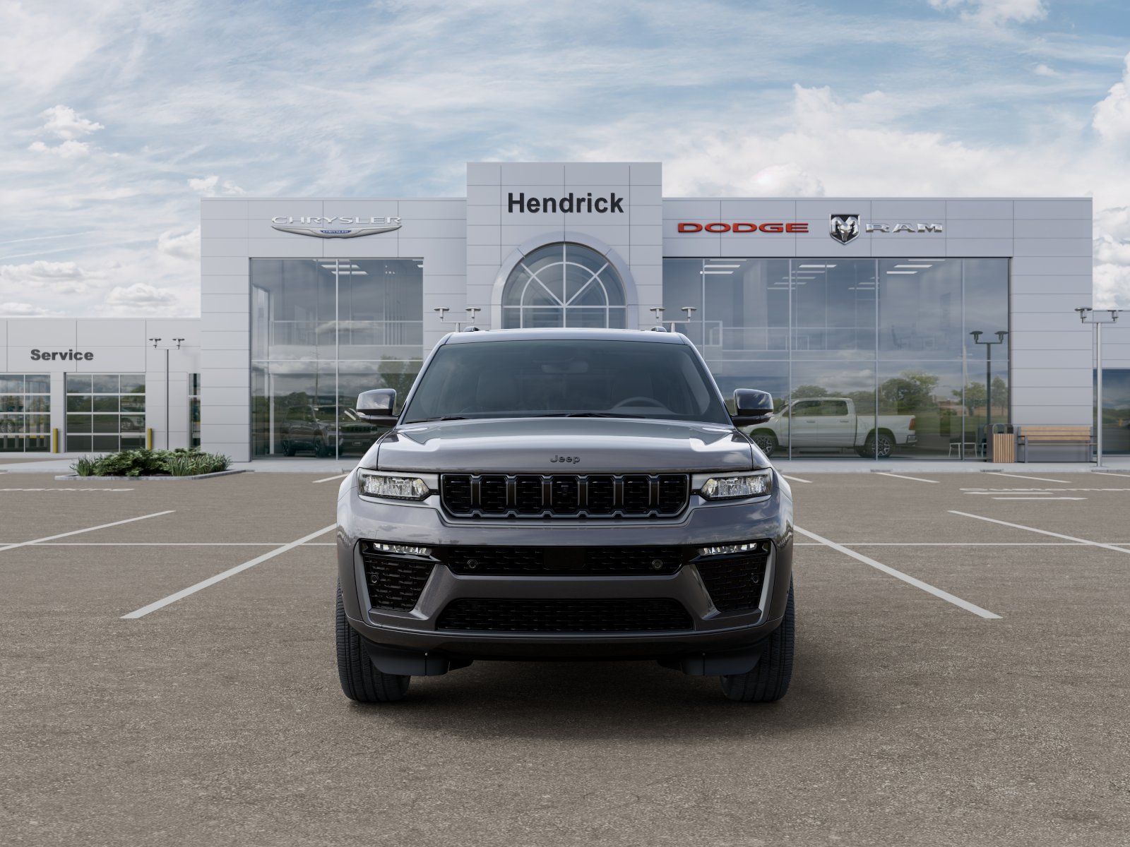 New 2026 Baltic Gray Metallic Clear-Coat Exterior Paint Jeep Summit image 6