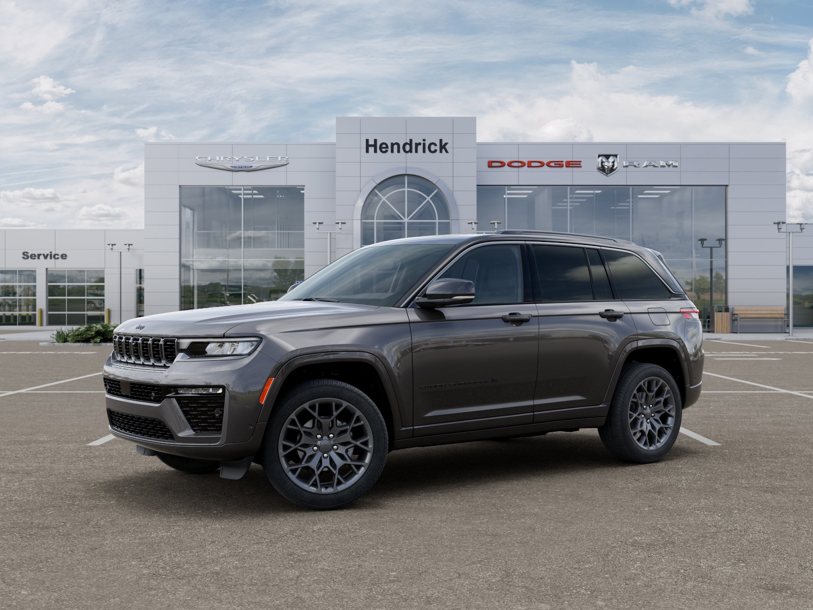 New 2026 Baltic Gray Metallic Clear-Coat Exterior Paint Jeep Summit image 2
