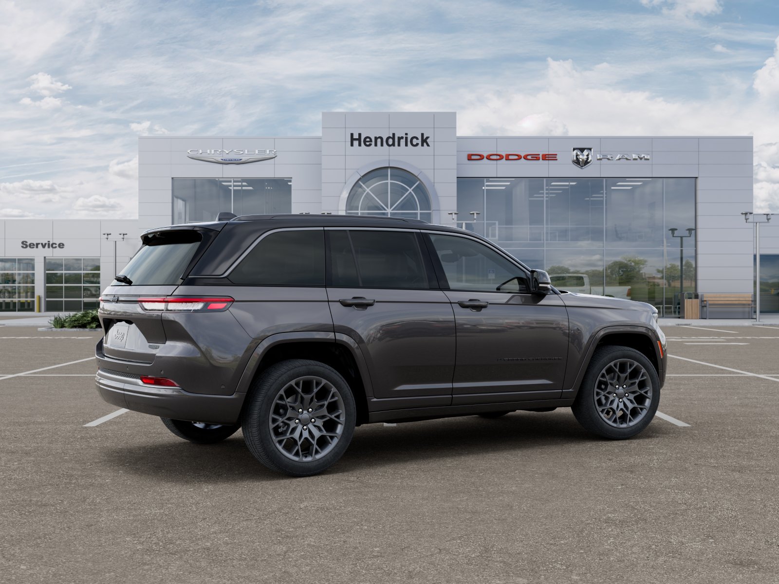 New 2026 Baltic Gray Metallic Clear-Coat Exterior Paint Jeep Summit image 4