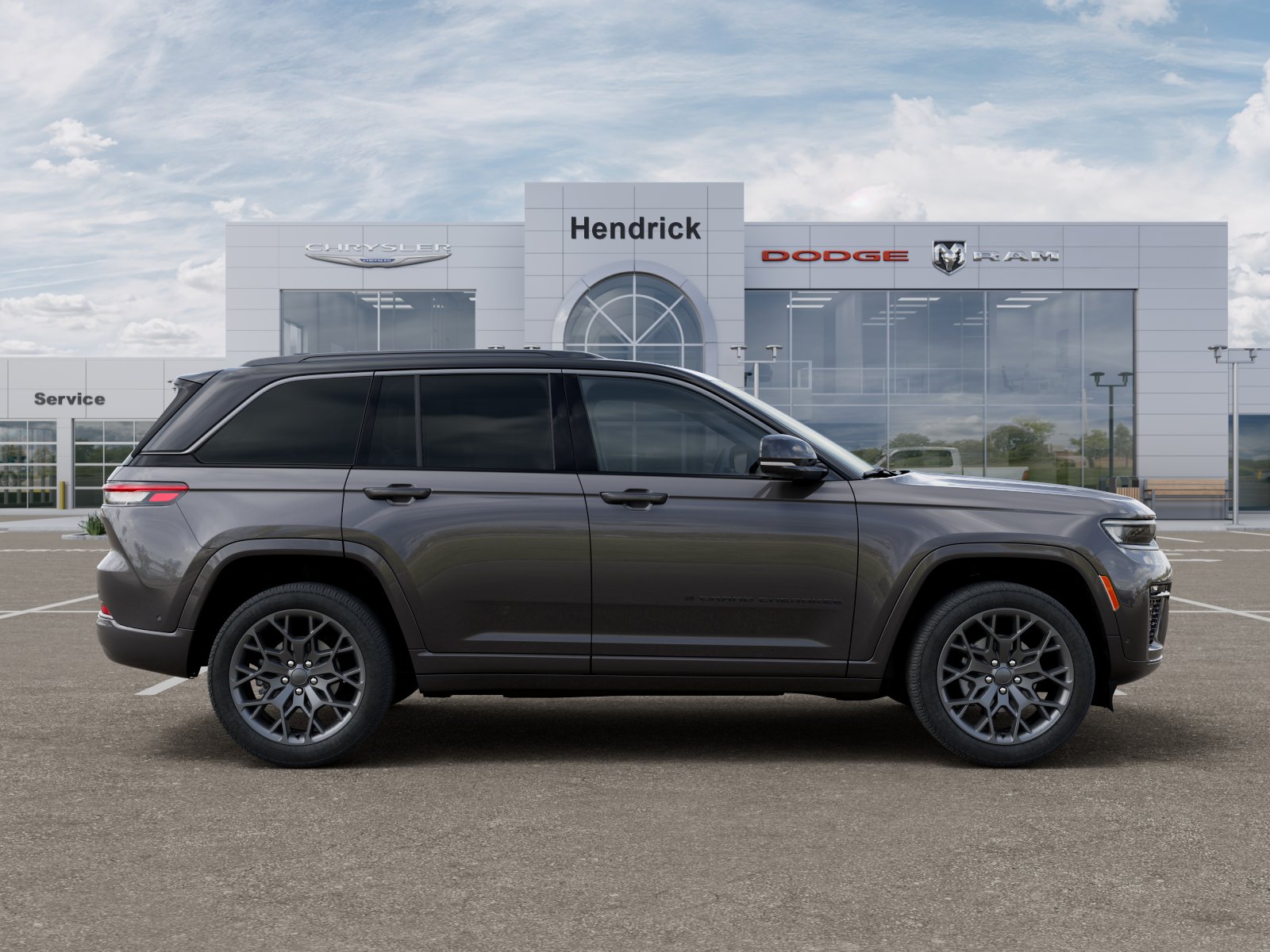 New 2026 Baltic Gray Metallic Clear-Coat Exterior Paint Jeep Summit image 21