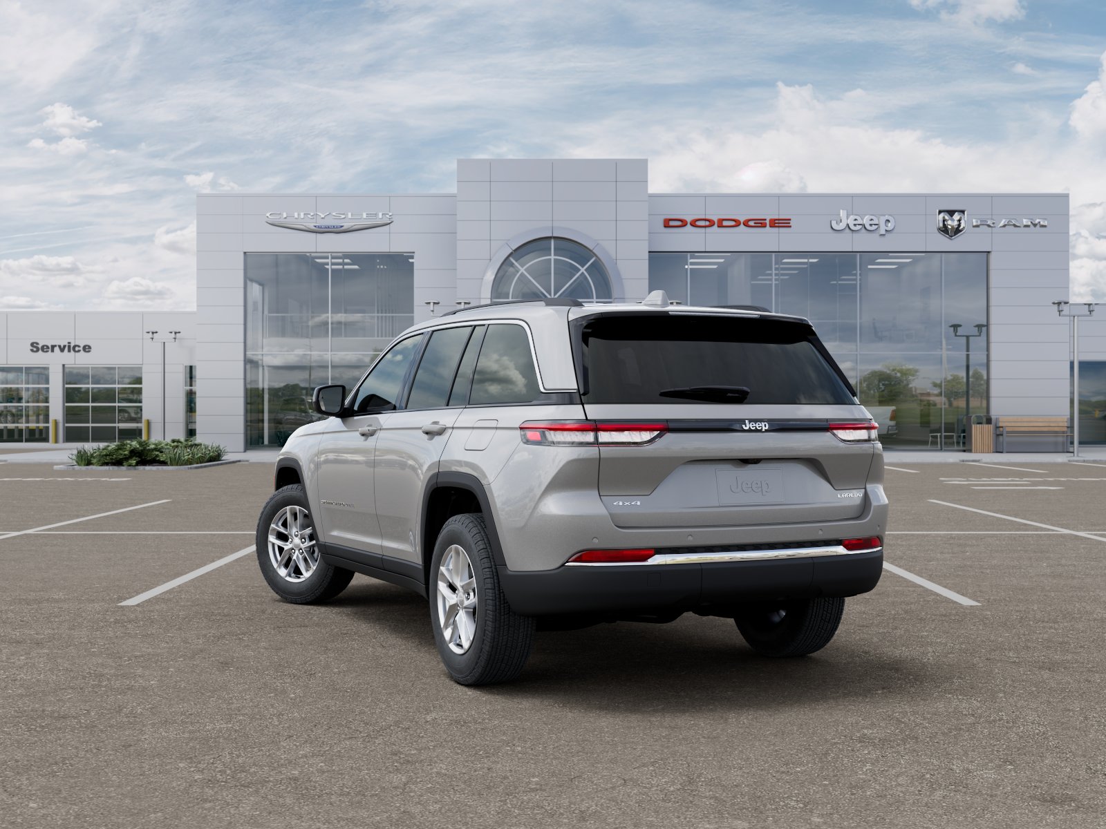 New 2026 Silver Zynith Exterior Paint Jeep Laredo image 18