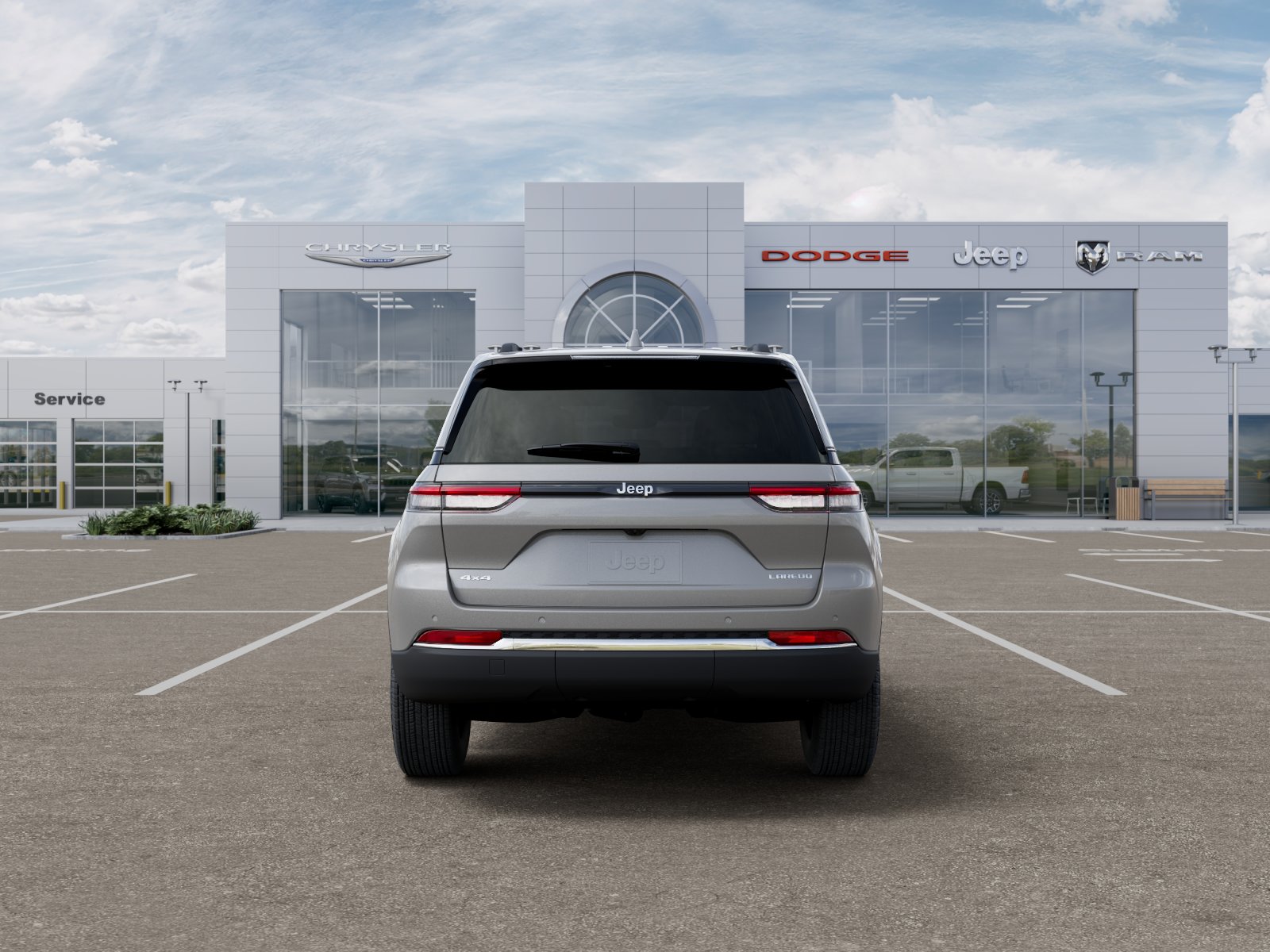 New 2026 Silver Zynith Exterior Paint Jeep Laredo image 22