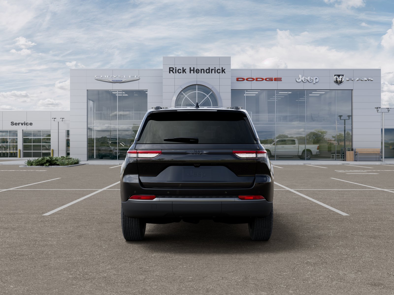 New 2026 Diamond Black Crystal Pearl-Coat Exterior Paint Jeep Laredo Altitude image 42