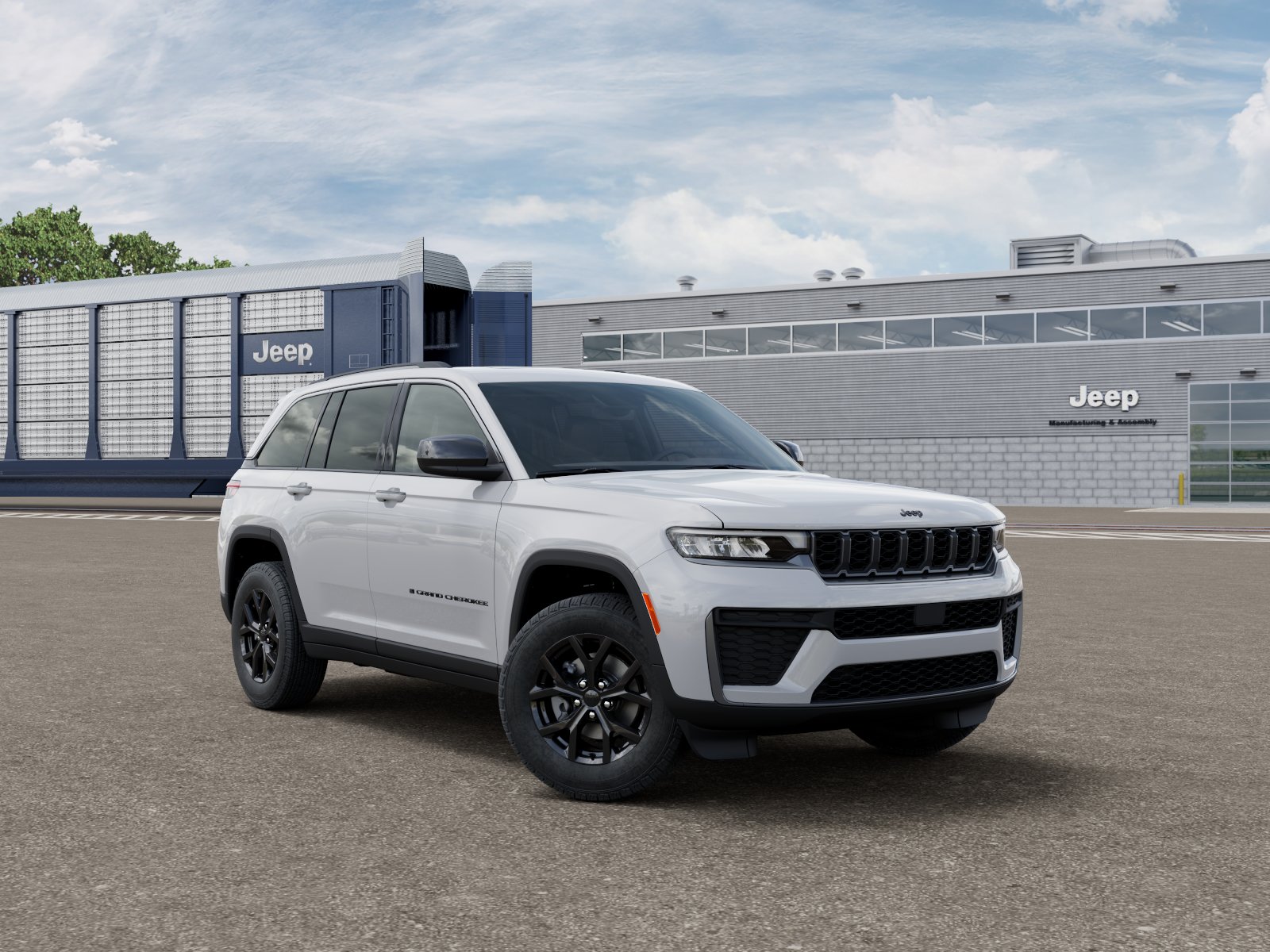 New 2026 Bright White Clear-Coat Exterior Paint Jeep Laredo image 5