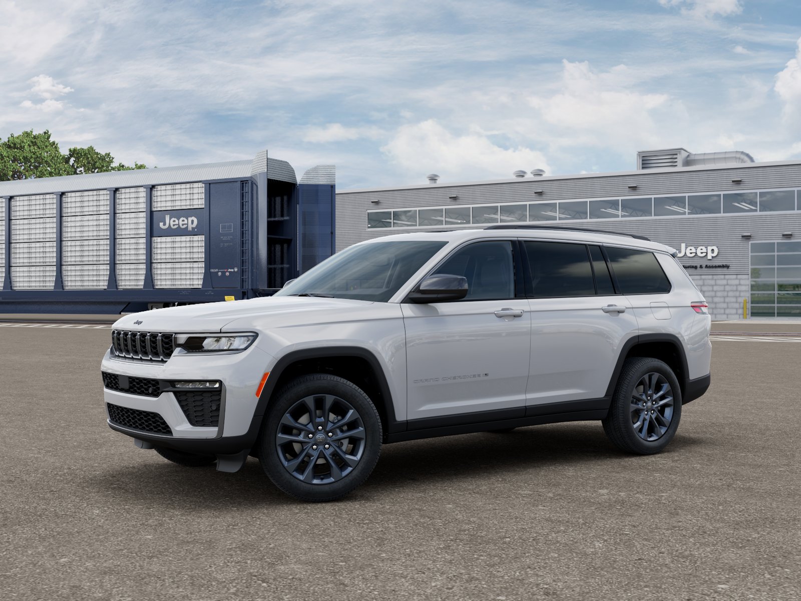 New 2026 Bright White Clear-Coat Exterior Paint Jeep 85th Anniversary Edition image 2