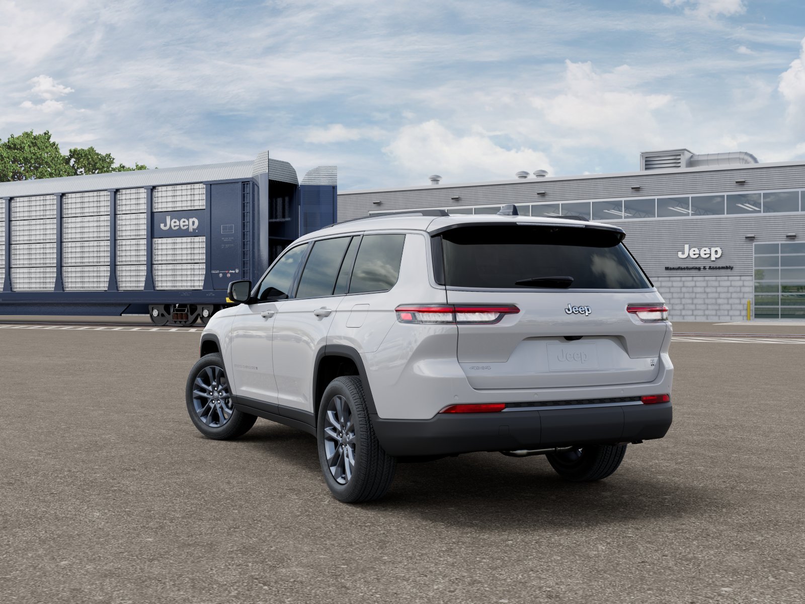 New 2026 Bright White Clear-Coat Exterior Paint Jeep 85th Anniversary Edition image 3