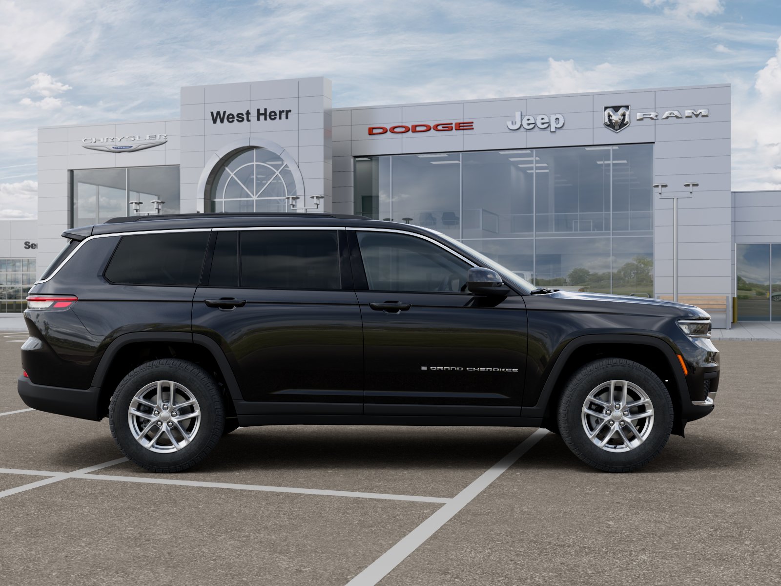 New 2026 Diamond Black Crystal Pearlcoa Jeep Laredo image 21