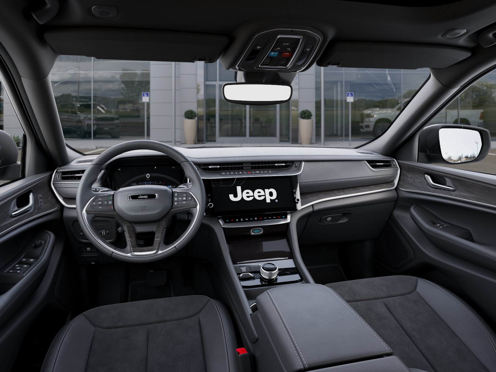 New 2026 Bright White Clear-Coat Exterior Paint Jeep Laredo Altitude image 40