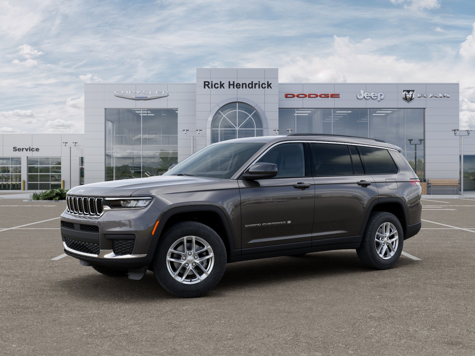 New 2026 Baltic Gray Metallic Clear-Coat Exterior Paint Jeep Laredo X image 38