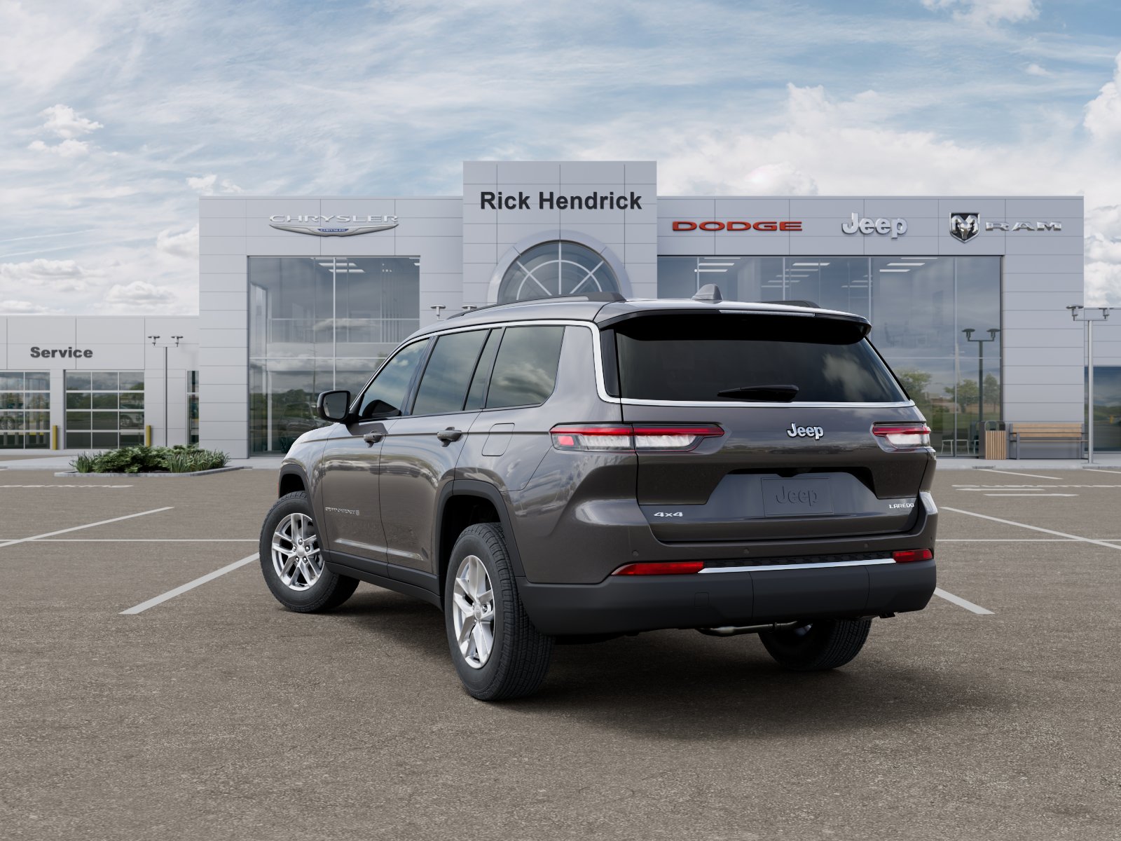 New 2026 Baltic Gray Metallic Clear-Coat Exterior Paint Jeep Laredo X image 39