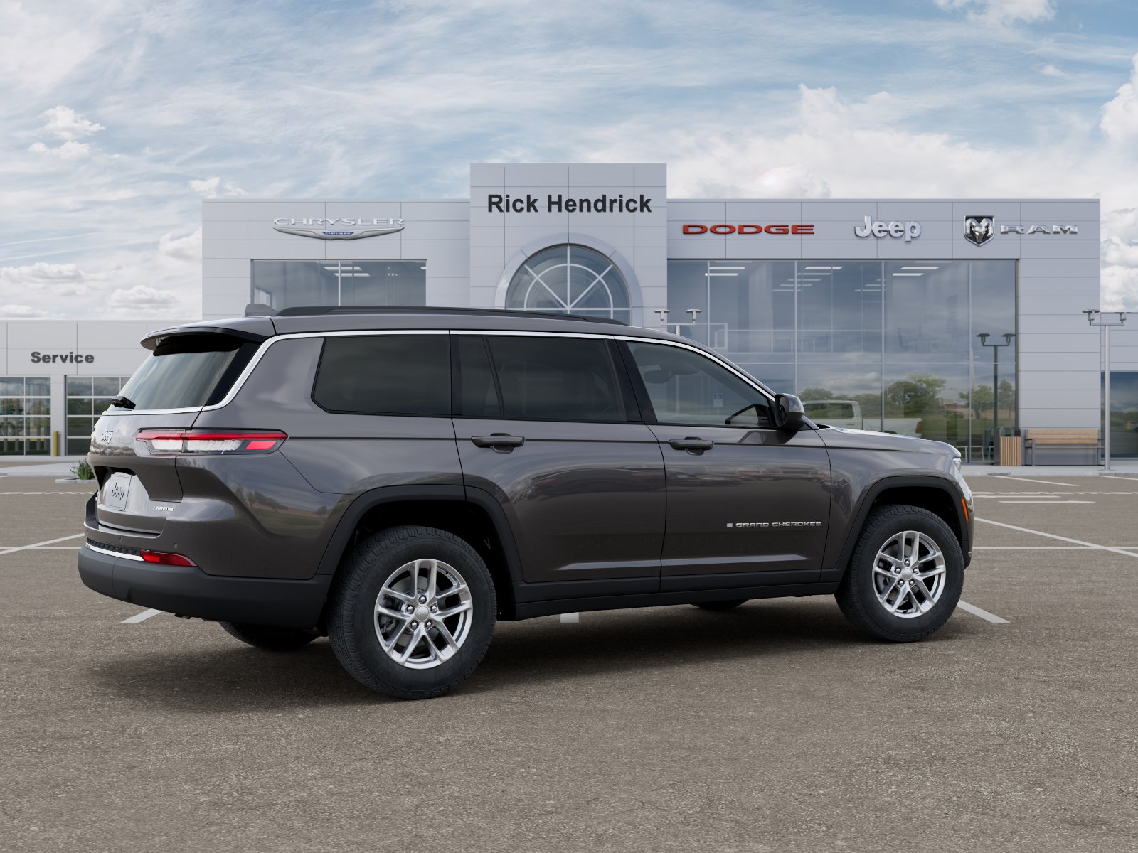 New 2026 Baltic Gray Metallic Clear-Coat Exterior Paint Jeep Laredo X image 40