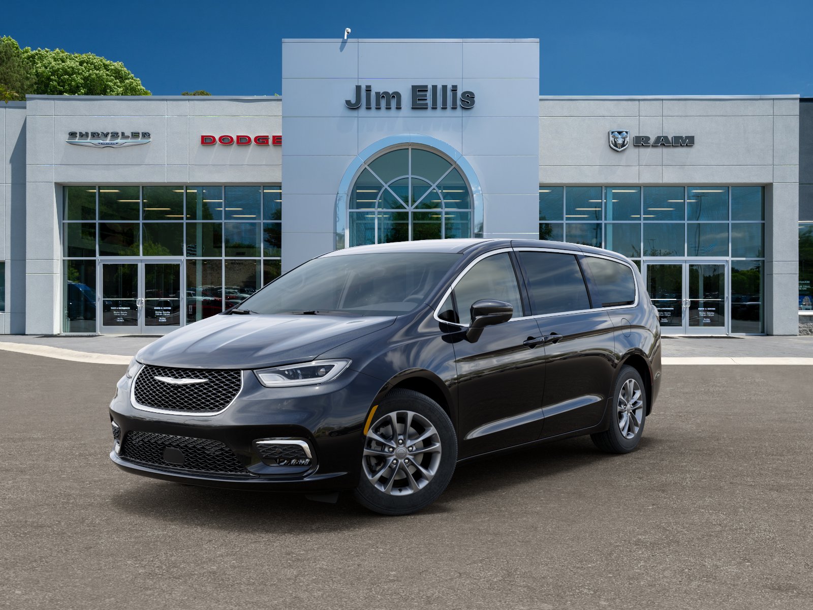 New 2026 Diamond Black Crystal Pearl-Coat Exterior Paint Chrysler Select image 27