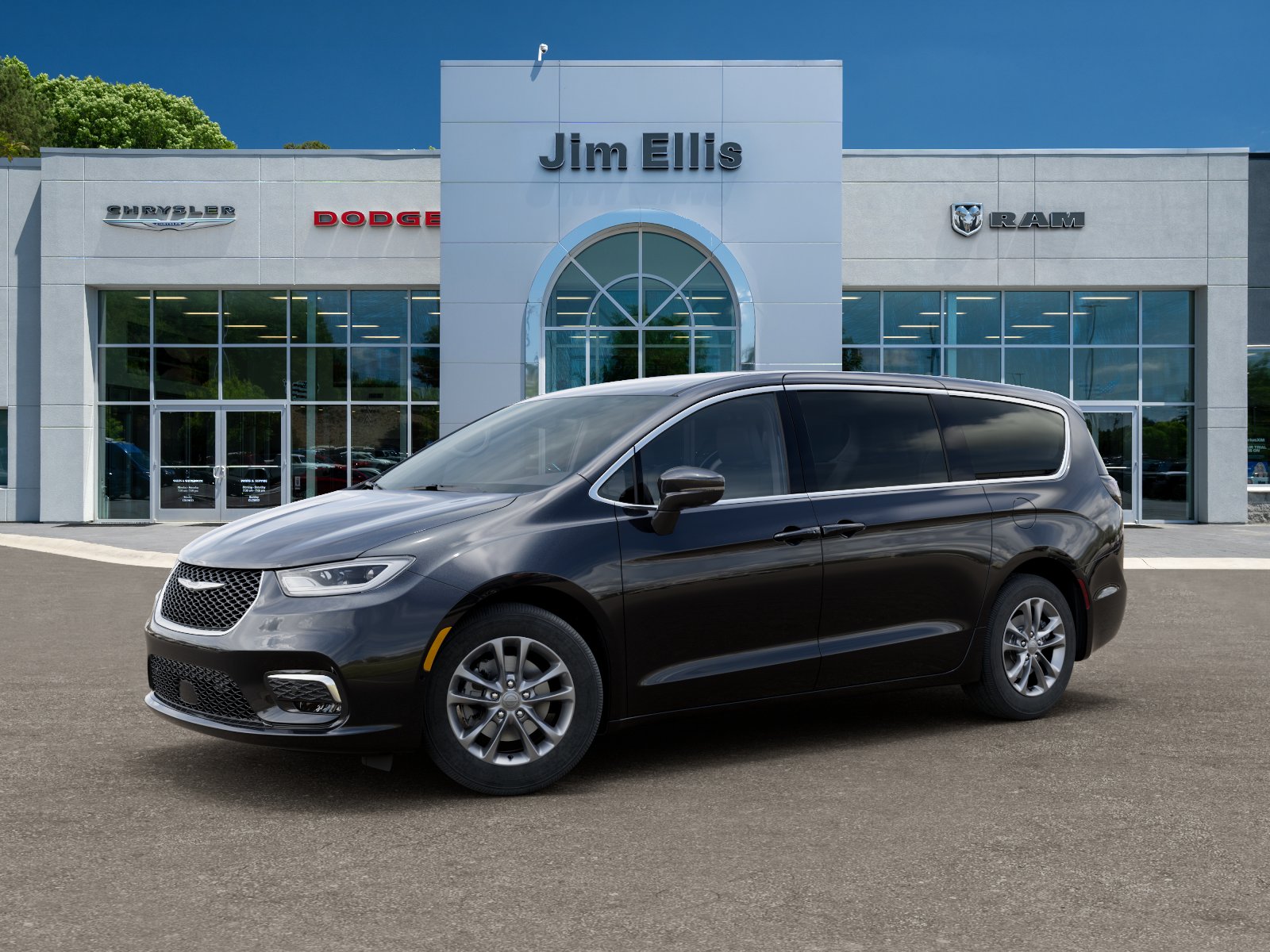 New 2026 Diamond Black Crystal Pearl-Coat Exterior Paint Chrysler Select image 28