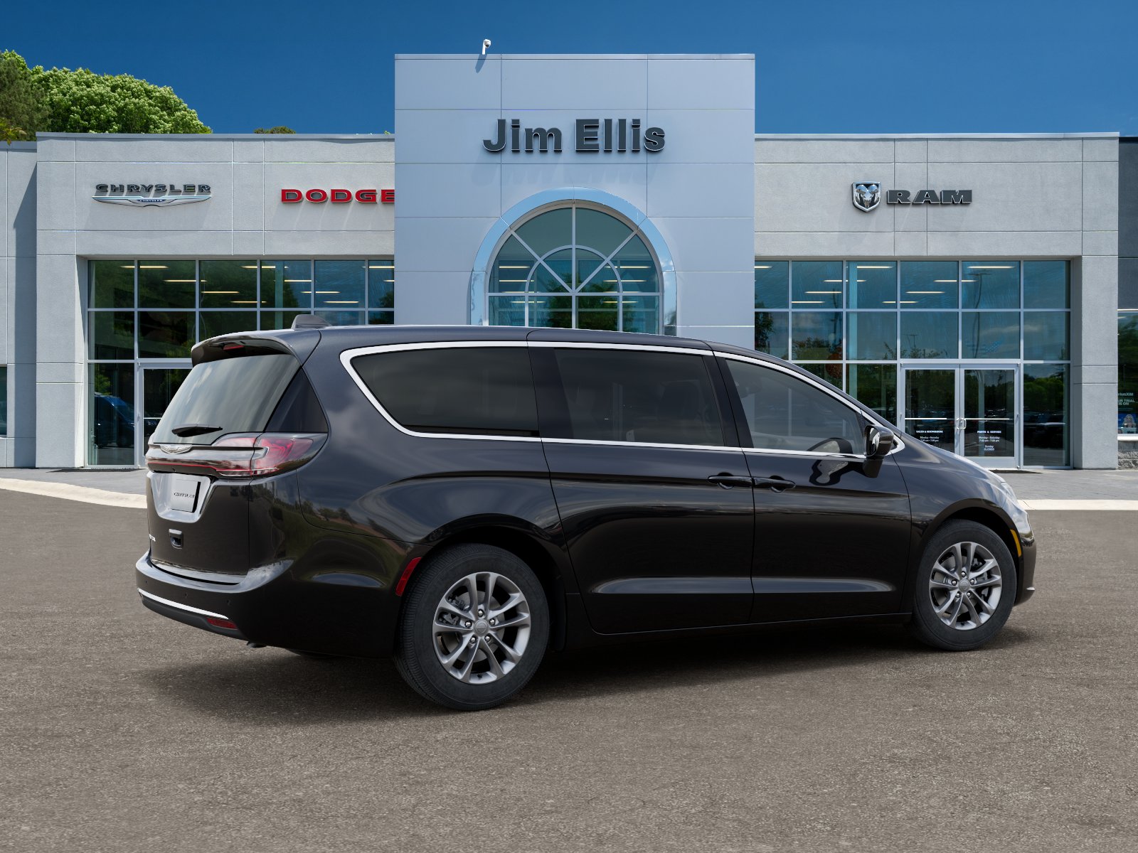 New 2026 Diamond Black Crystal Pearl-Coat Exterior Paint Chrysler Select image 30