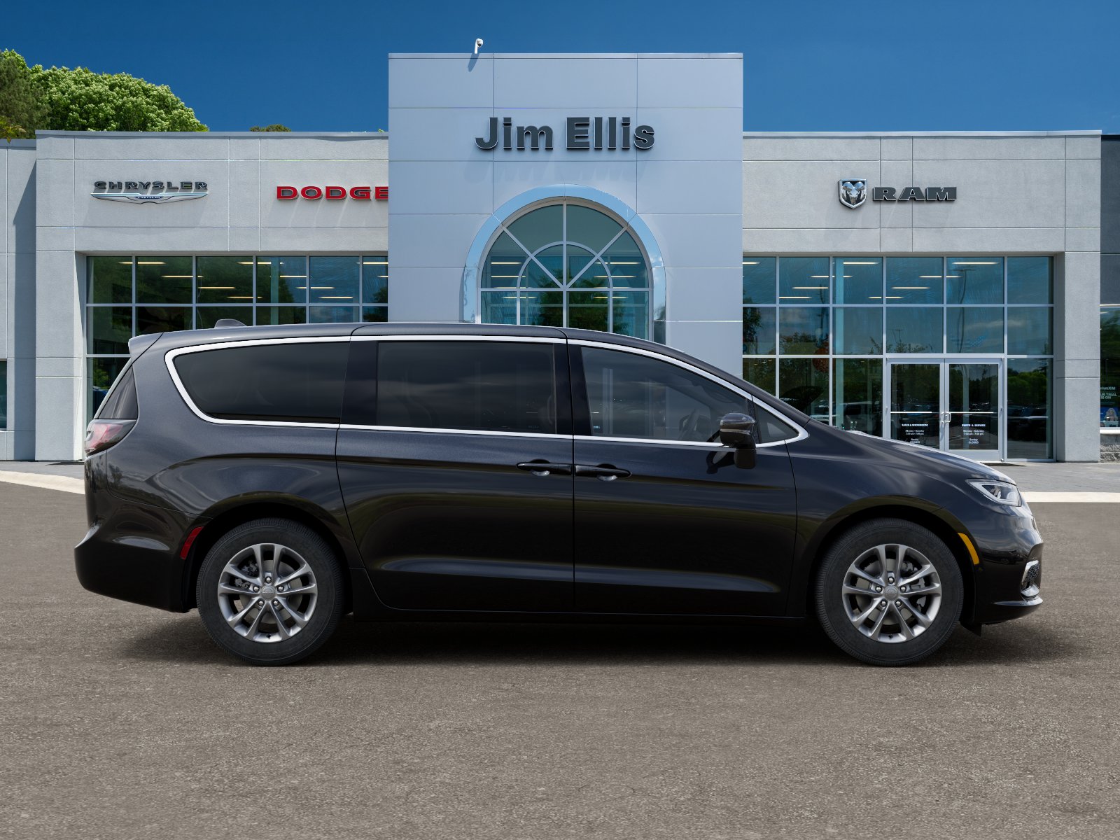 New 2026 Diamond Black Crystal Pearl-Coat Exterior Paint Chrysler Select image 47
