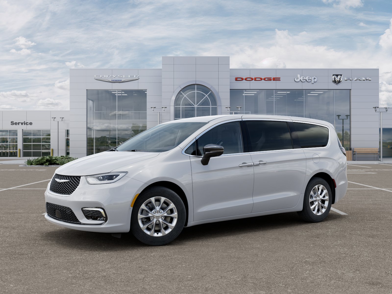 New 2026 Bright White Clear-Coat Exterior Paint Chrysler Select image 28