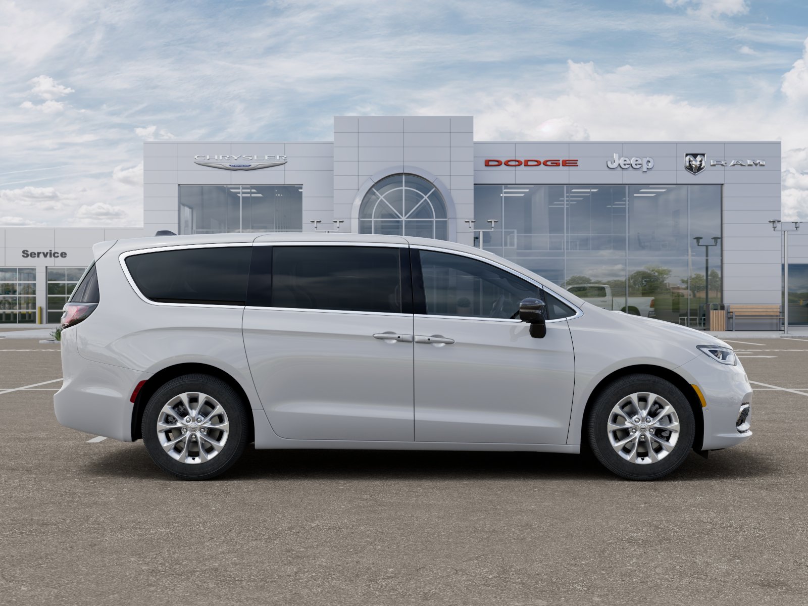 New 2026 Bright White Clear-Coat Exterior Paint Chrysler Select image 47