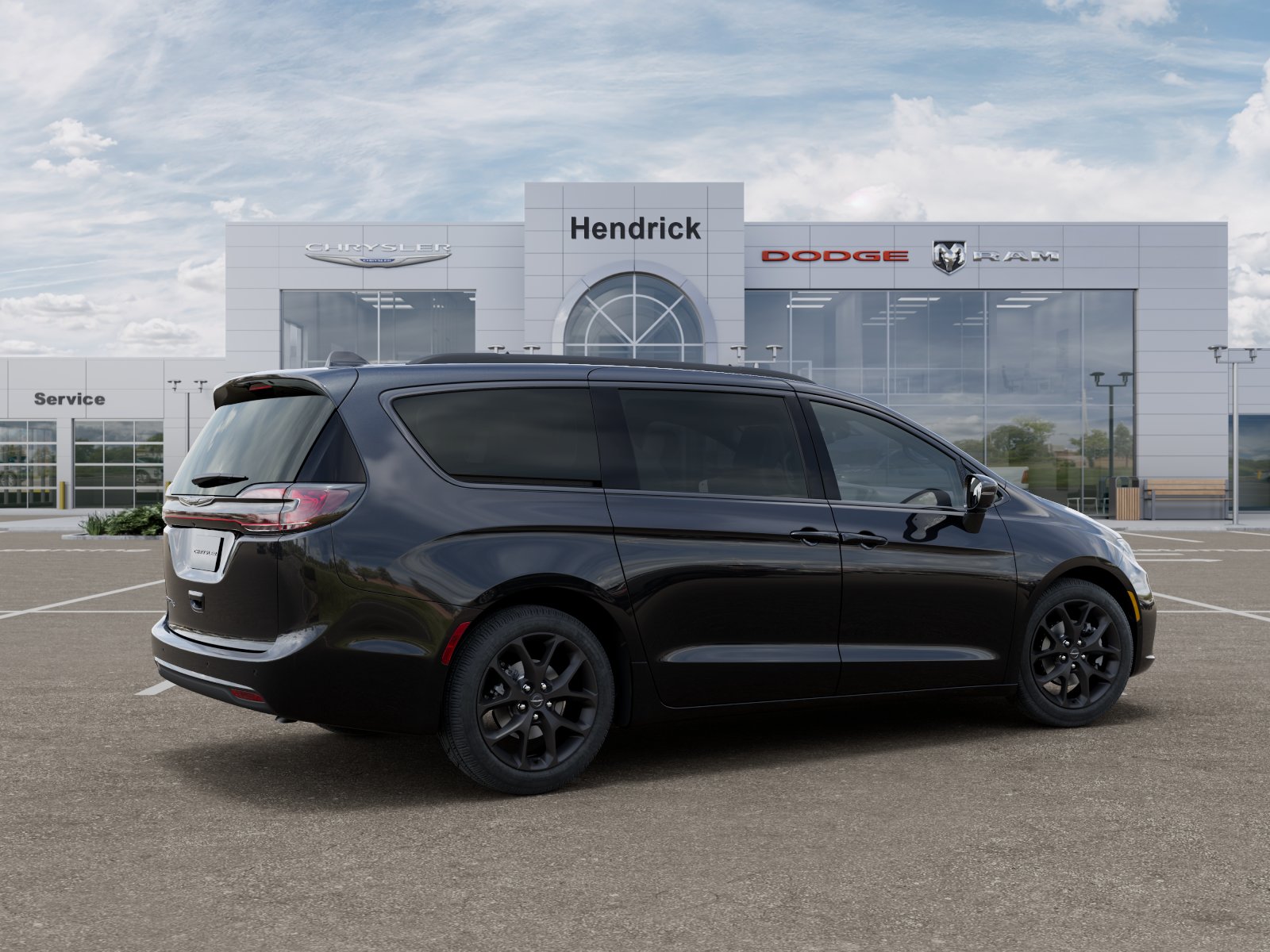 New 2026 Diamond Black Crystal Pearl-Coat Exterior Paint Chrysler Select image 38