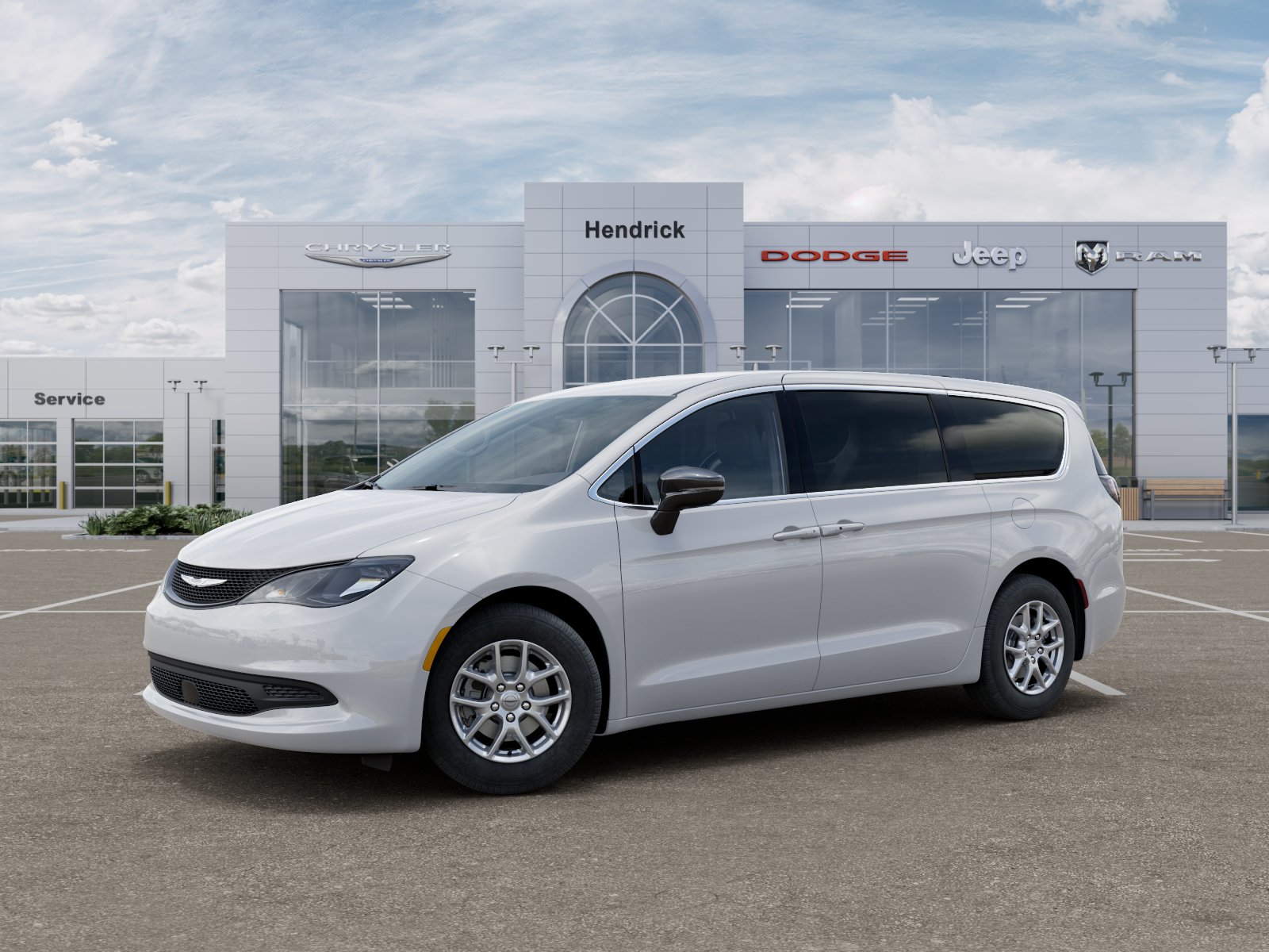 New 2026 Bright White Clear-Coat Exterior Paint Chrysler LX image 30