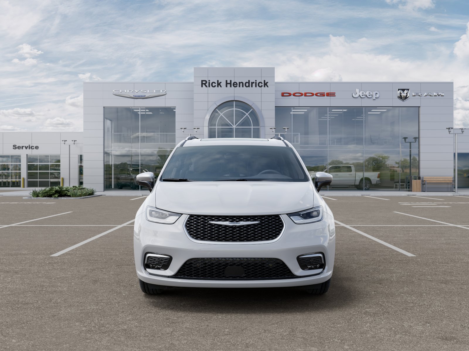 New 2026 Bright White Clear-Coat Exterior Paint Chrysler Pinnacle image 45