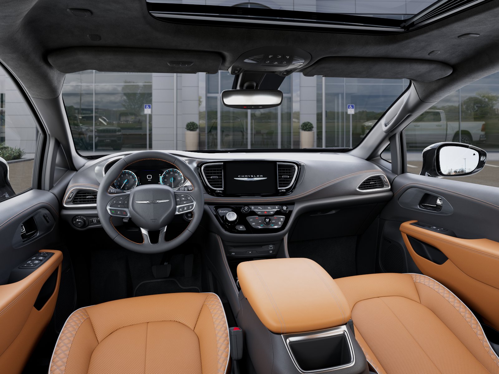 New 2026 Bright White Clear-Coat Exterior Paint Chrysler Pinnacle image 53