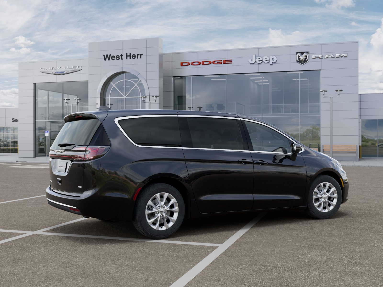 New 2026 Diamond Black Crystal Pearlcoa Chrysler Select image 4