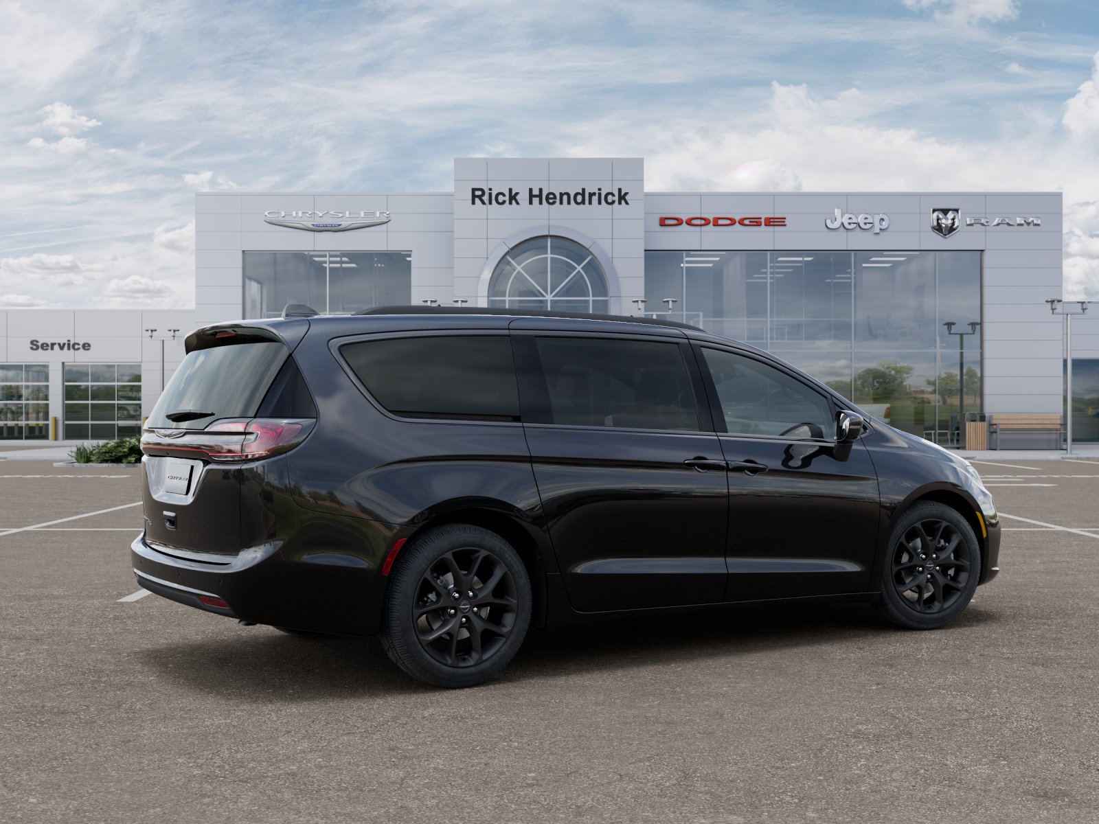 New 2026 Diamond Black Crystal Pearl-Coat Exterior Paint Chrysler Select image 38