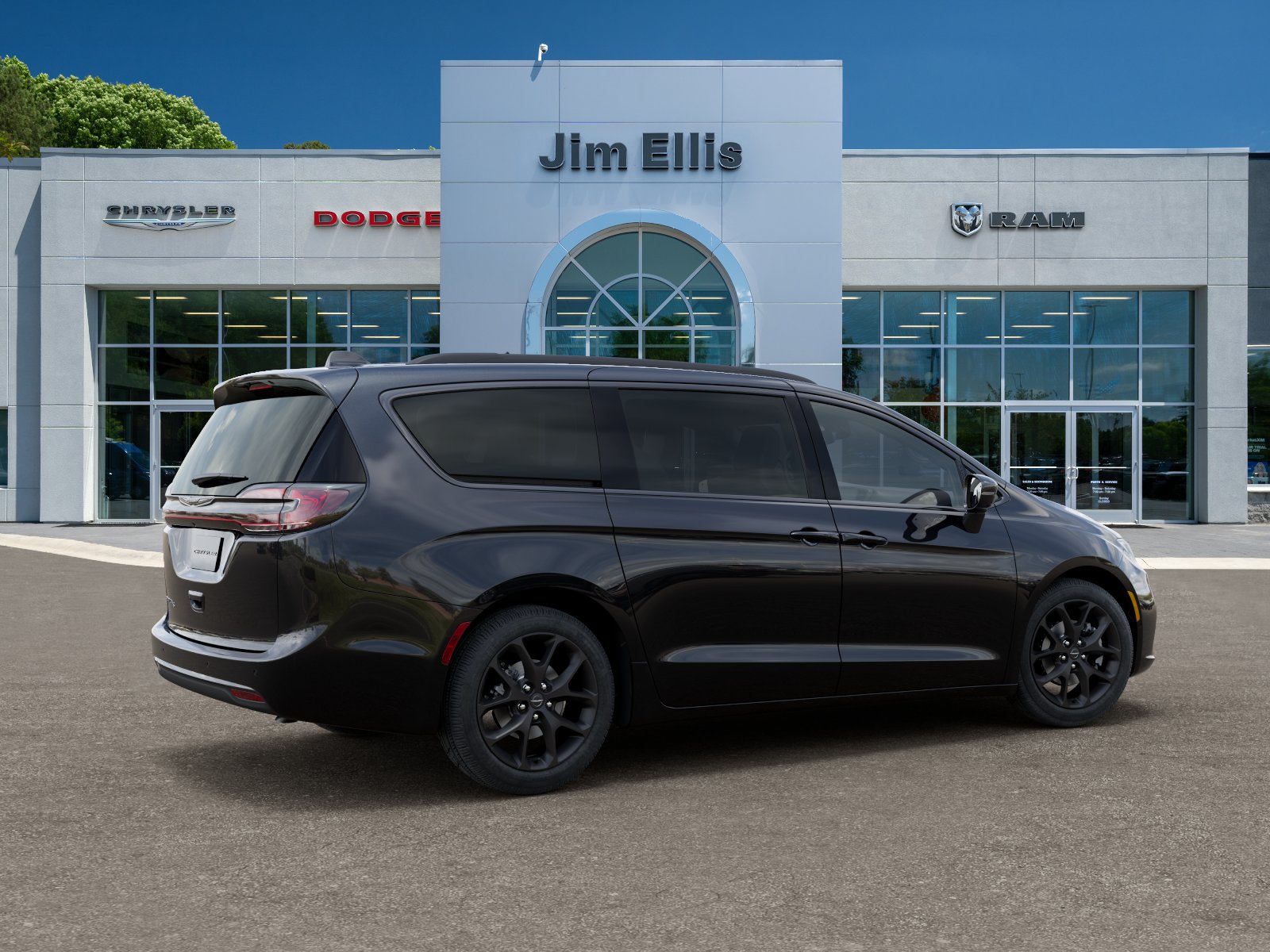 New 2026 Diamond Black Crystal Pearl-Coat Exterior Paint Chrysler Select image 30