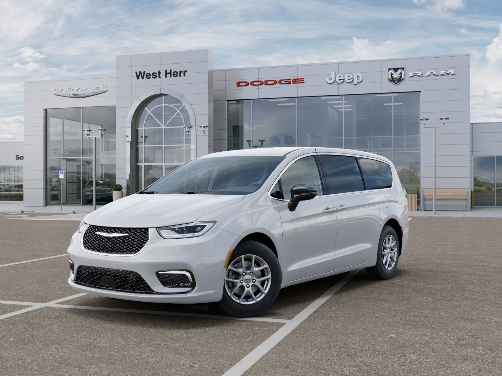 New 2026 Bright White Clear-Coat Exterior Paint Chrysler Select image 13