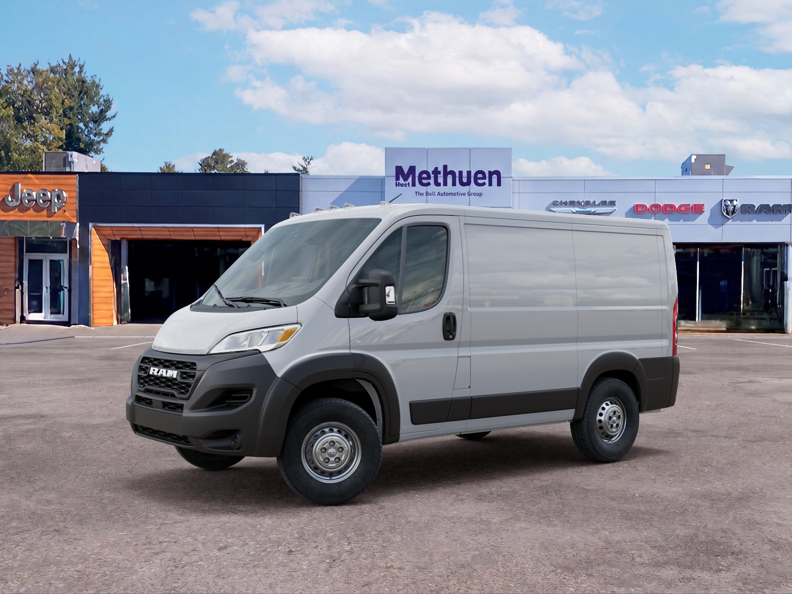 New 2026 Bright White Clear-Coat Exterior Paint RAM Tradesman image 28