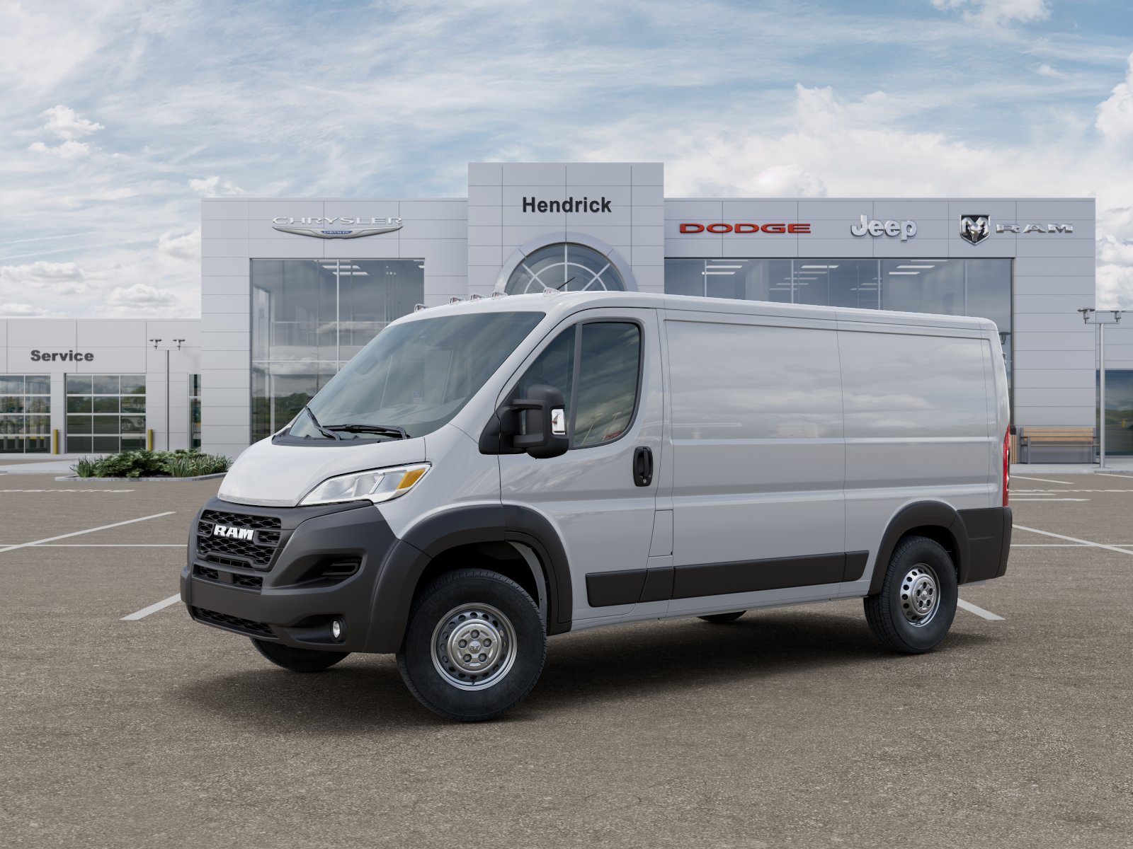 New 2026 Bright White Clear-Coat Exterior Paint RAM Tradesman image 30