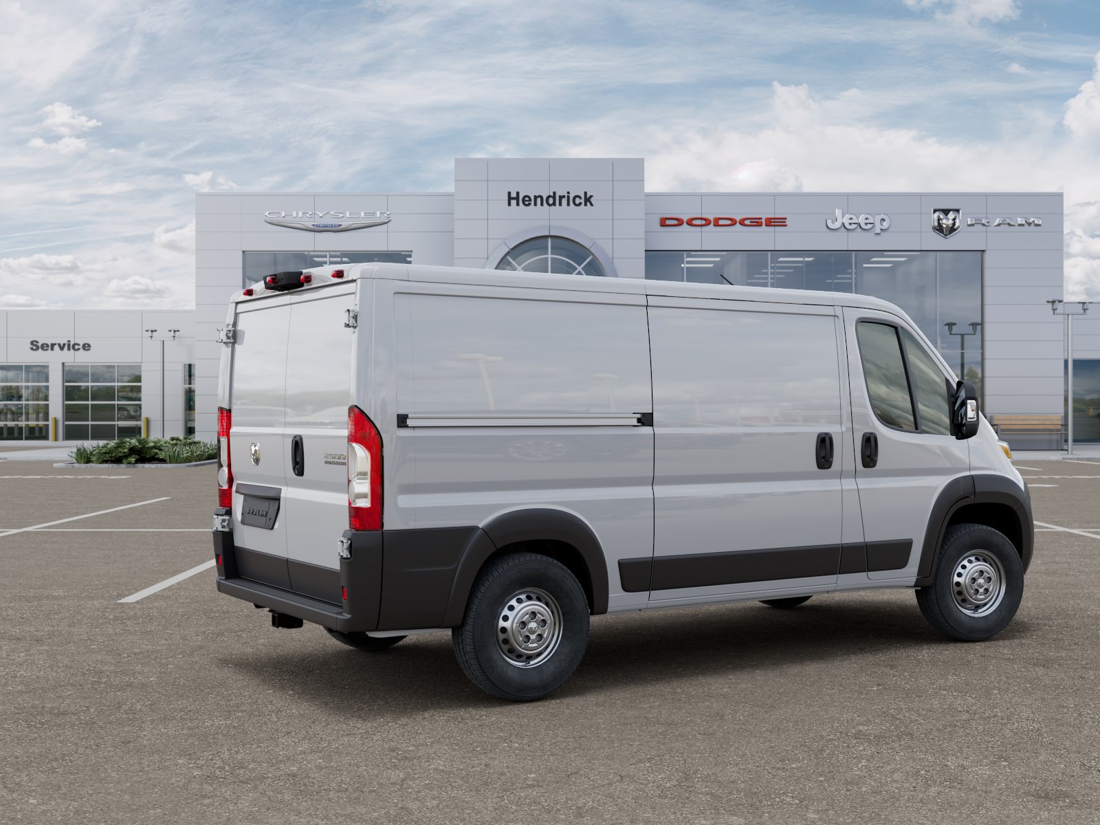 New 2026 Bright White Clear-Coat Exterior Paint RAM Tradesman image 32