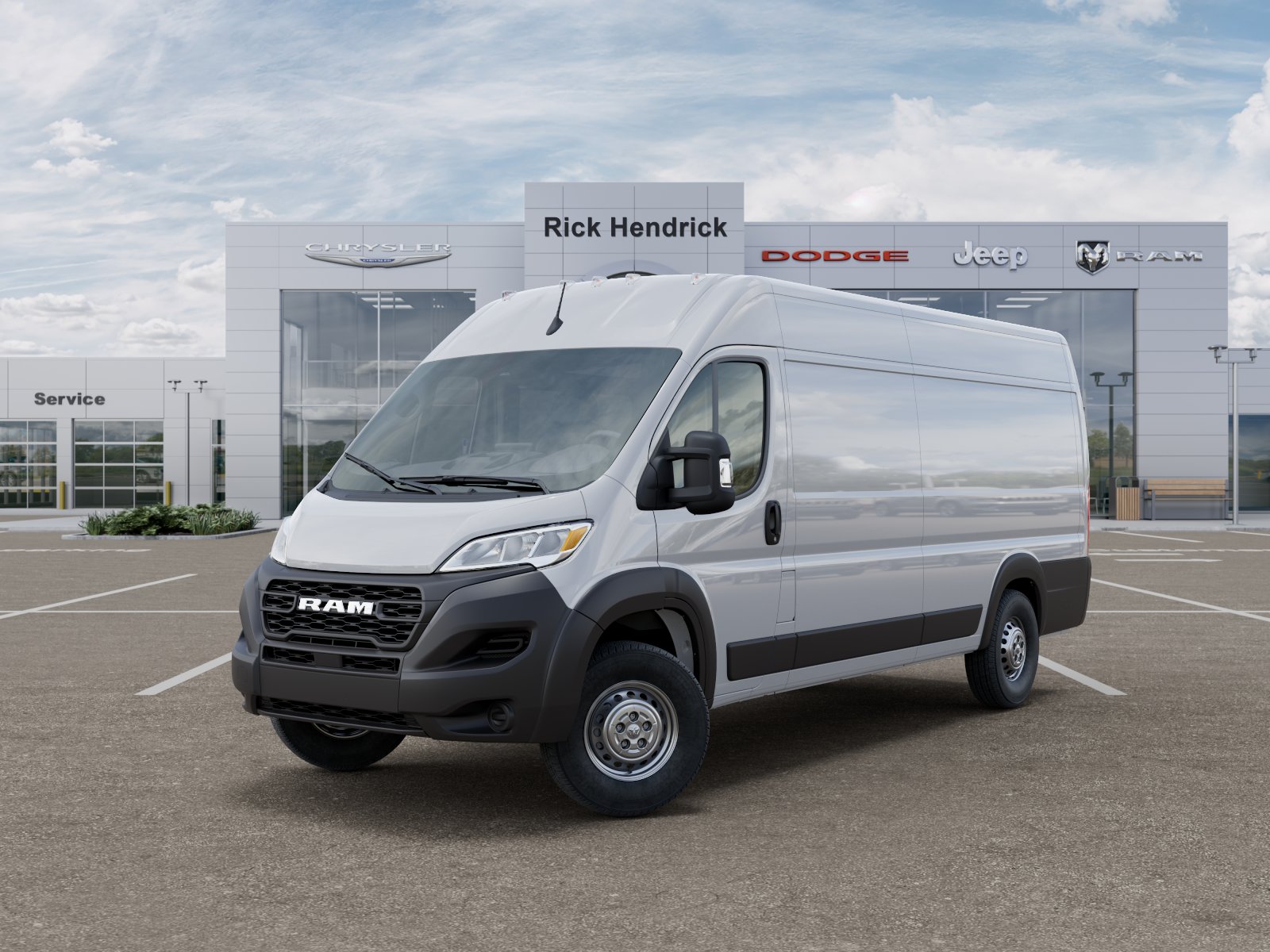 New 2026 Bright White Clear-Coat Exterior Paint RAM Tradesman image 37