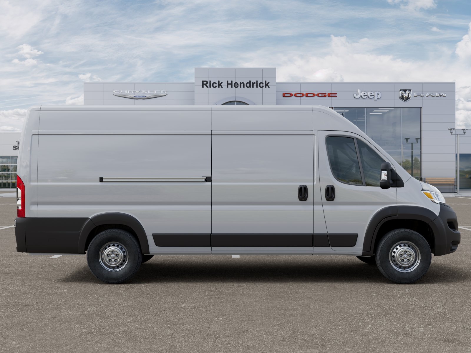 New 2026 Bright White Clear-Coat Exterior Paint RAM Tradesman image 56
