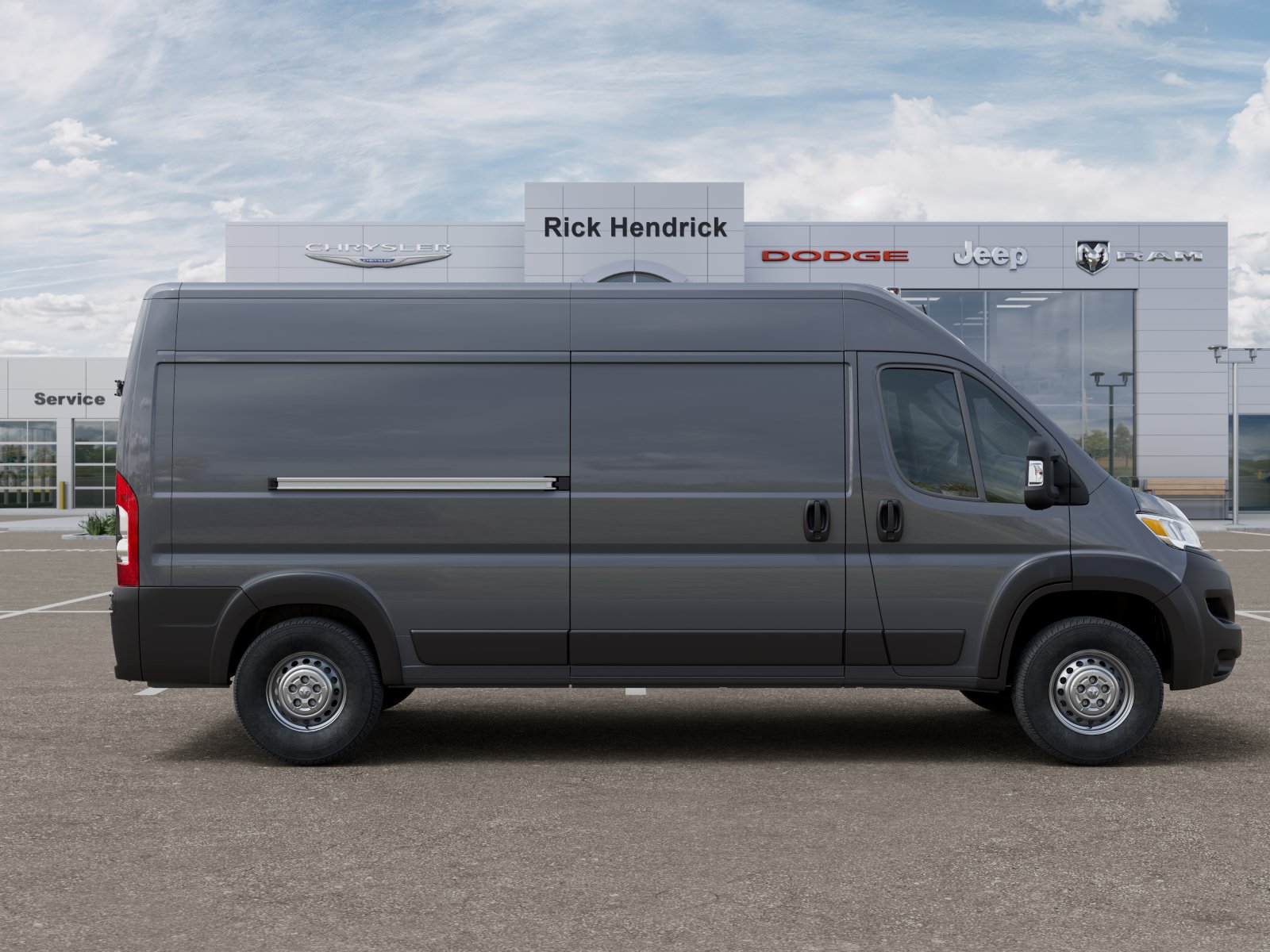 New 2026 Ceramic Gray Clear-Coat Exterior Paint RAM Tradesman image 21