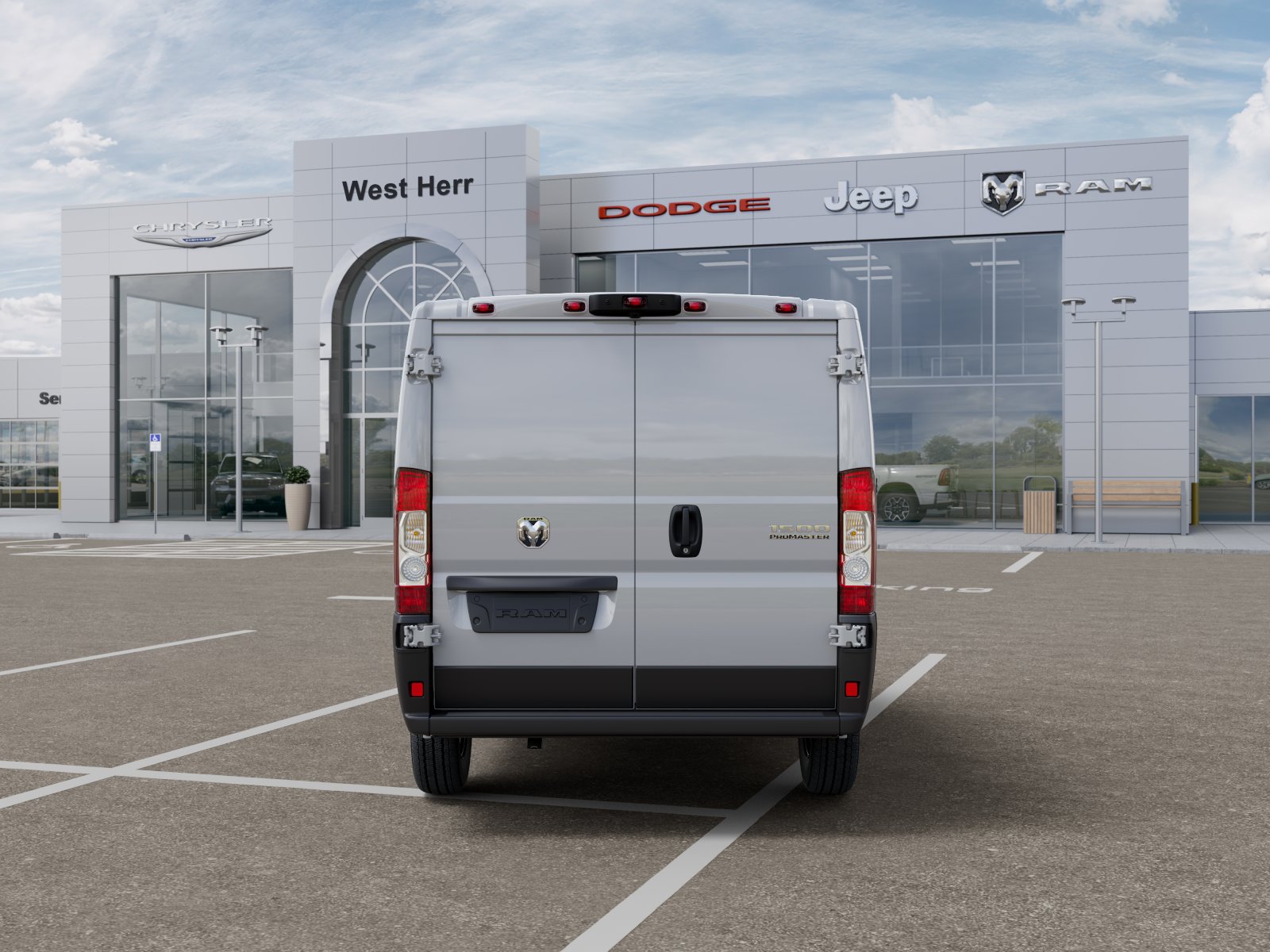 New 2026 Bright White Clear-Coat Exterior Paint RAM Low Roof image 18