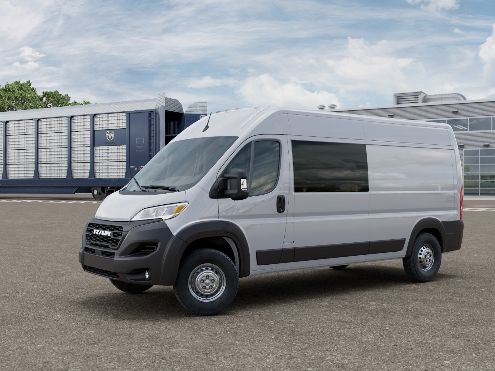 New 2026 Bright White Clear-Coat Exterior Paint RAM Tradesman image 30