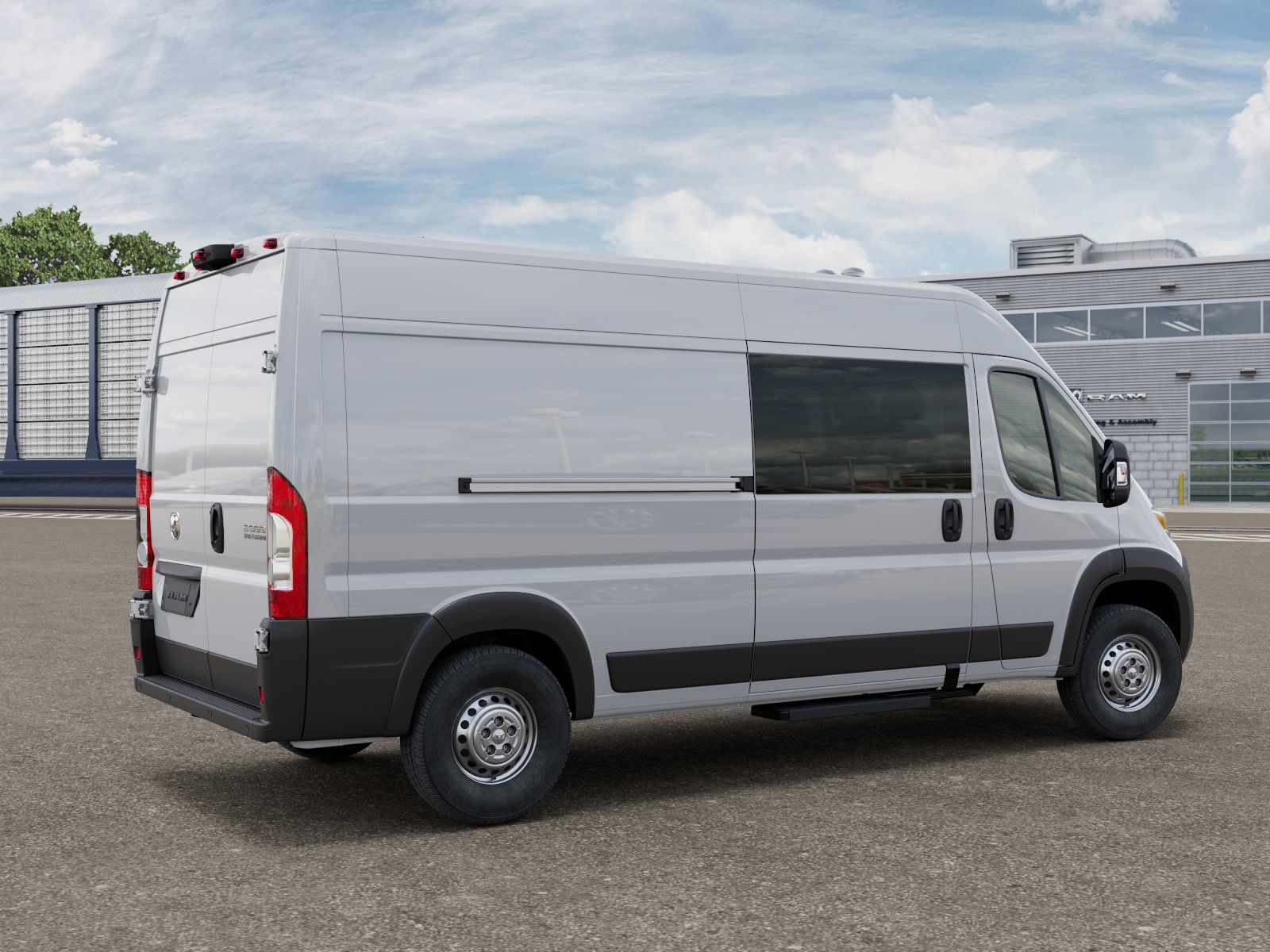 New 2026 Bright White Clear-Coat Exterior Paint RAM Tradesman image 32