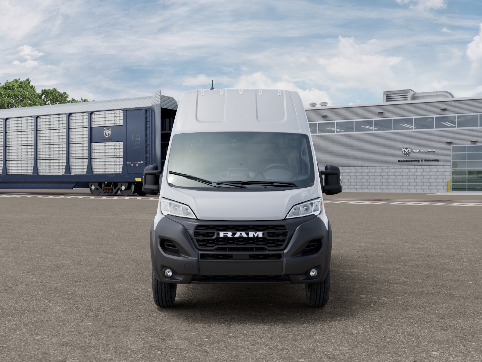 New 2026 Bright White Clear-Coat Exterior Paint RAM Tradesman image 6