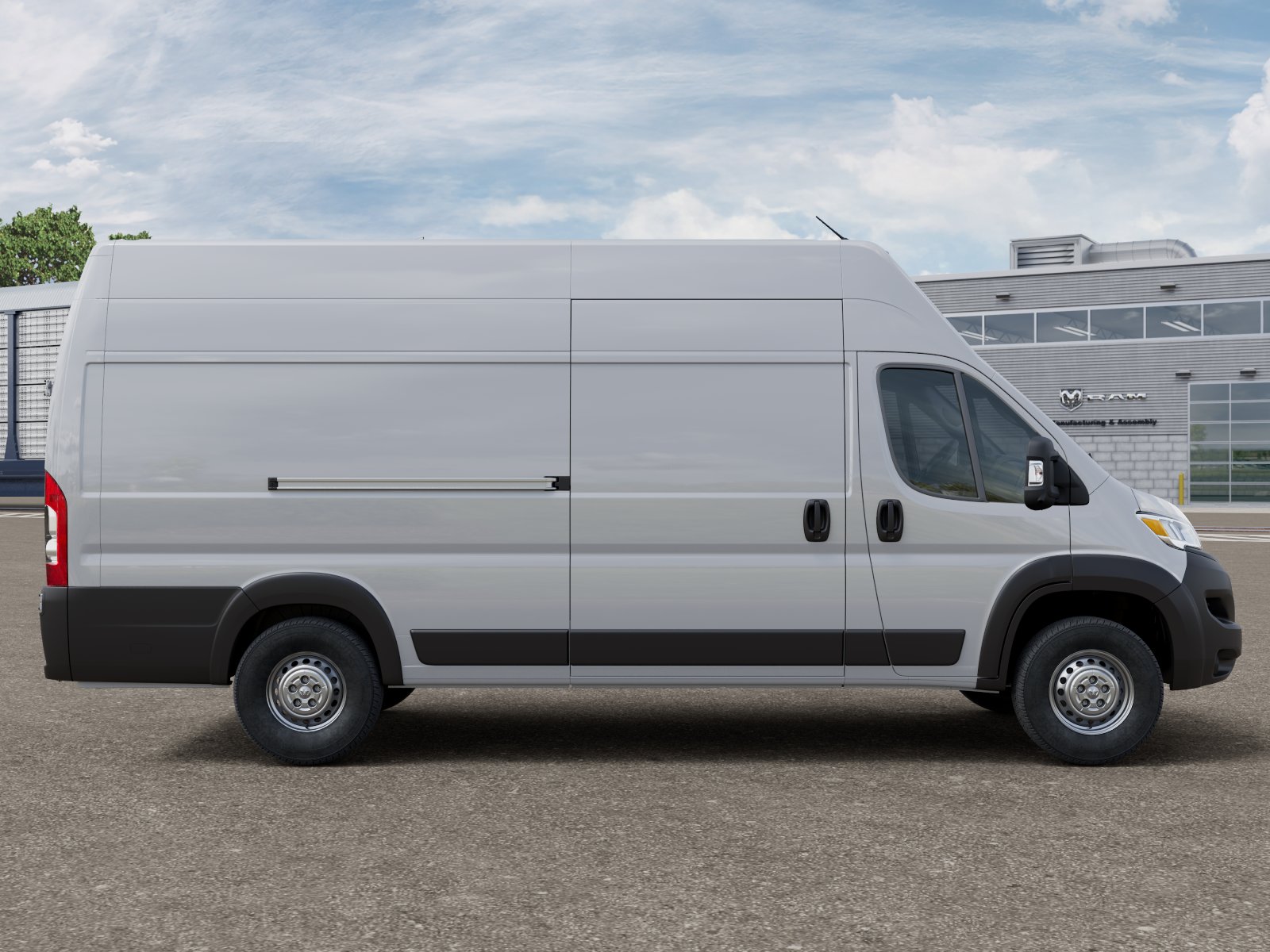 New 2026 Bright White Clear-Coat Exterior Paint RAM Tradesman image 21