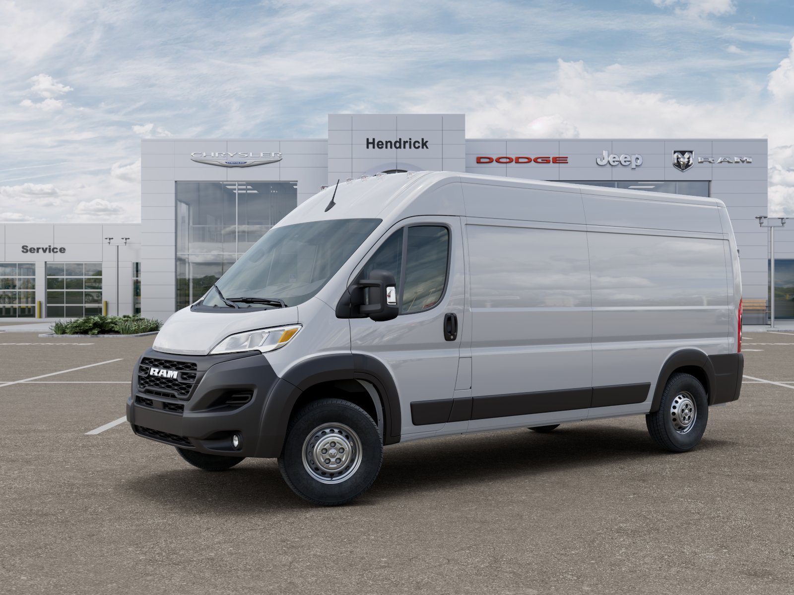 New 2026 Bright White Clear-Coat Exterior Paint RAM Tradesman image 35